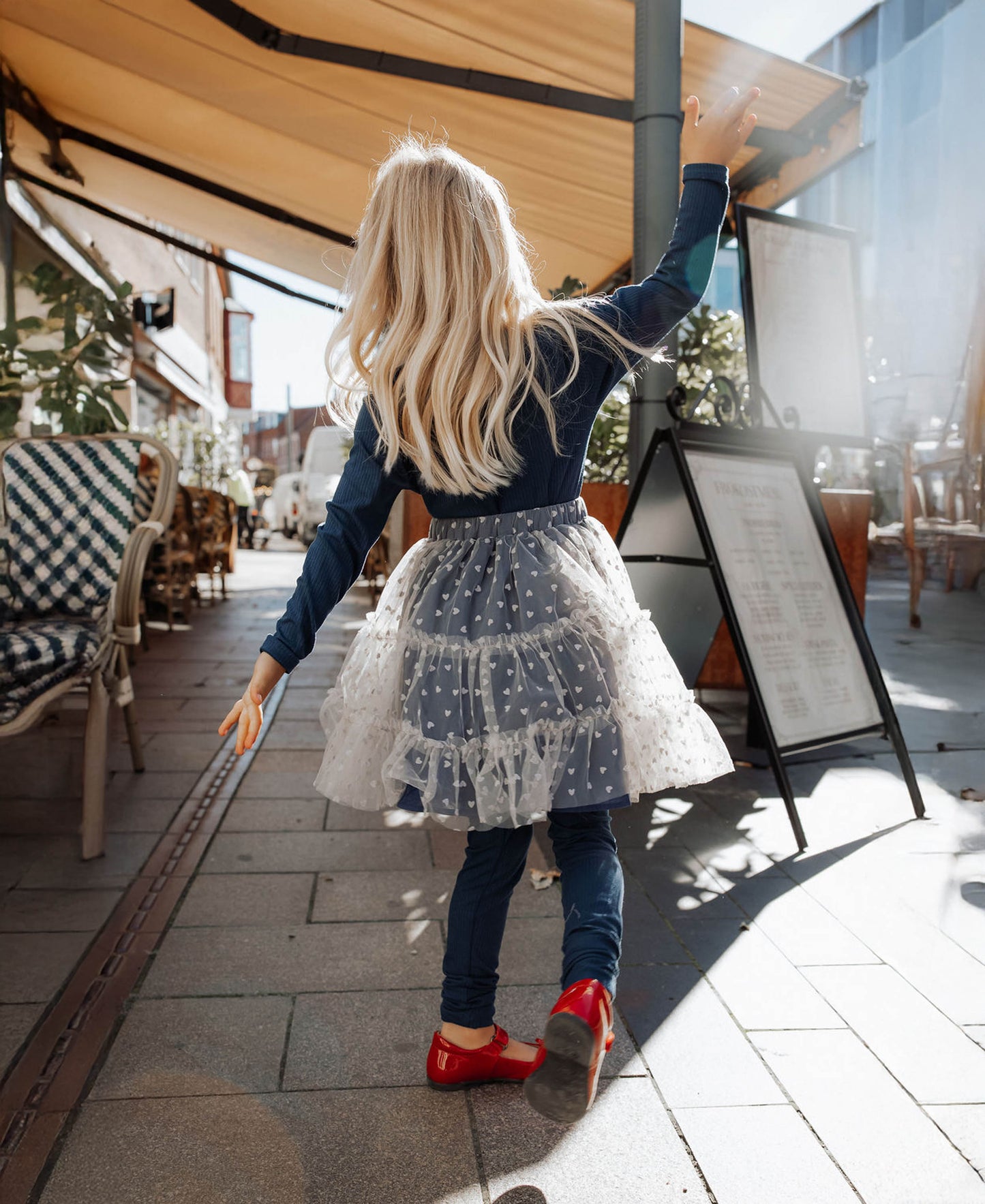 Fliink Tulle Nederdel - Slate