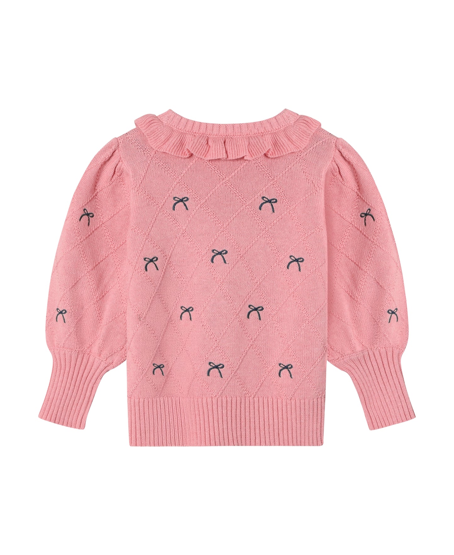 Fliink Lucie Bow strik Bluse - Candy Pink