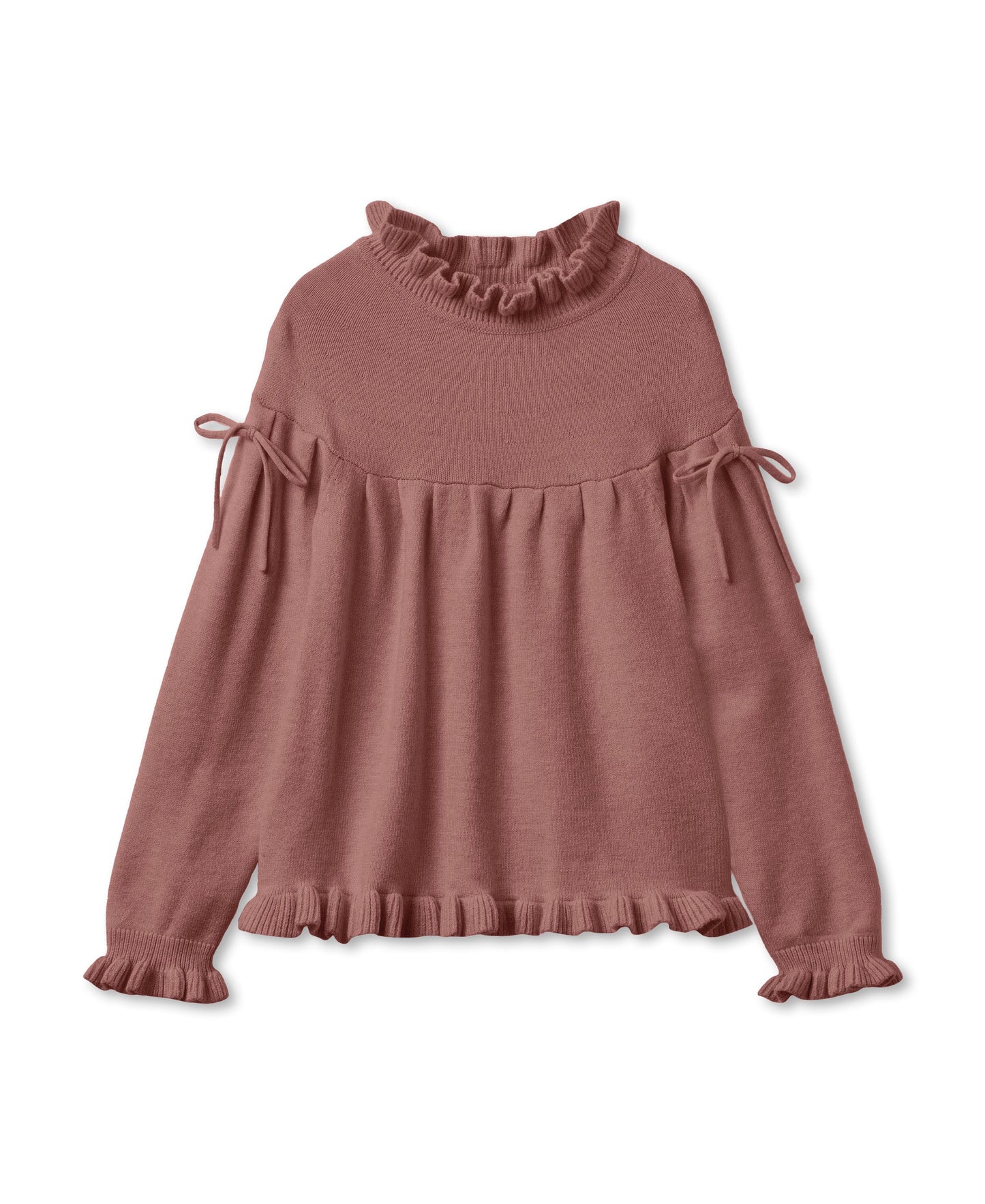 Fliink Kino strik Bluse LS - ASH ROSE