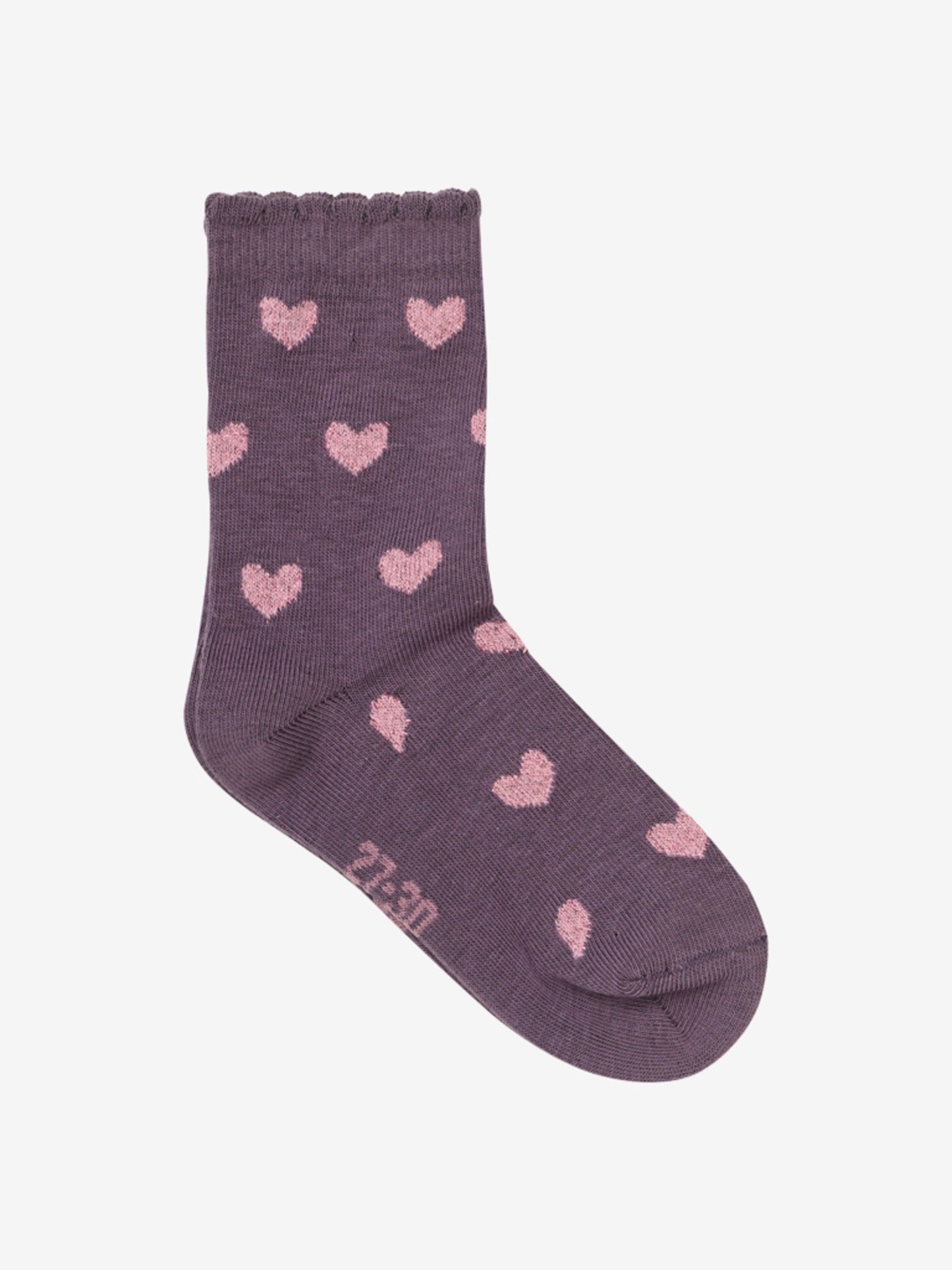 Minymo 3 Pak Strømper - Black Plum