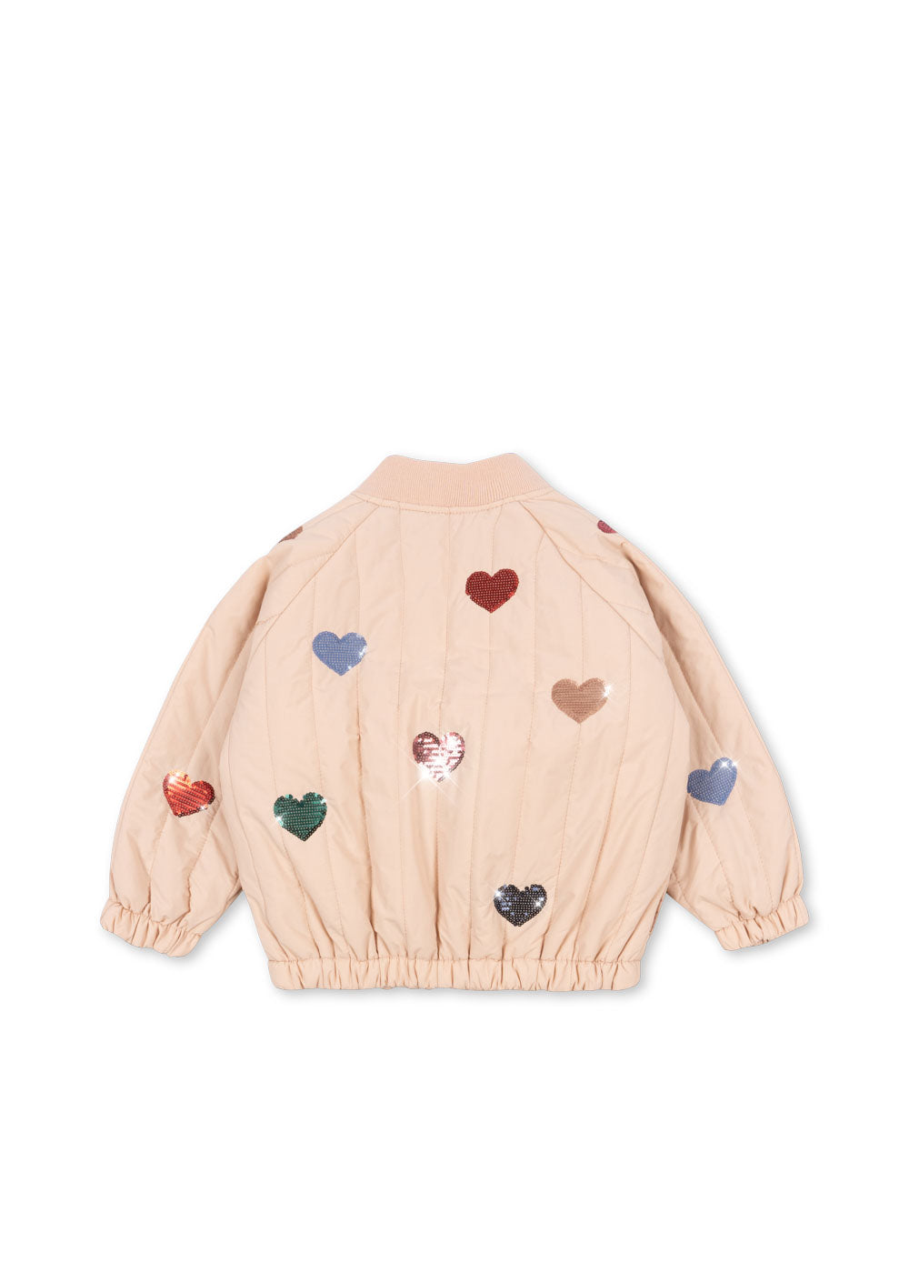 Kongens Sløjd Juno Sequin Bomber jakke - Cameo Rose