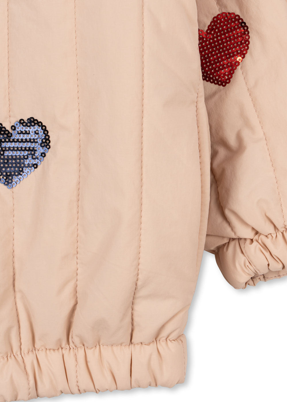 Kongens Sløjd Juno Sequin Bomber jakke - Cameo Rose
