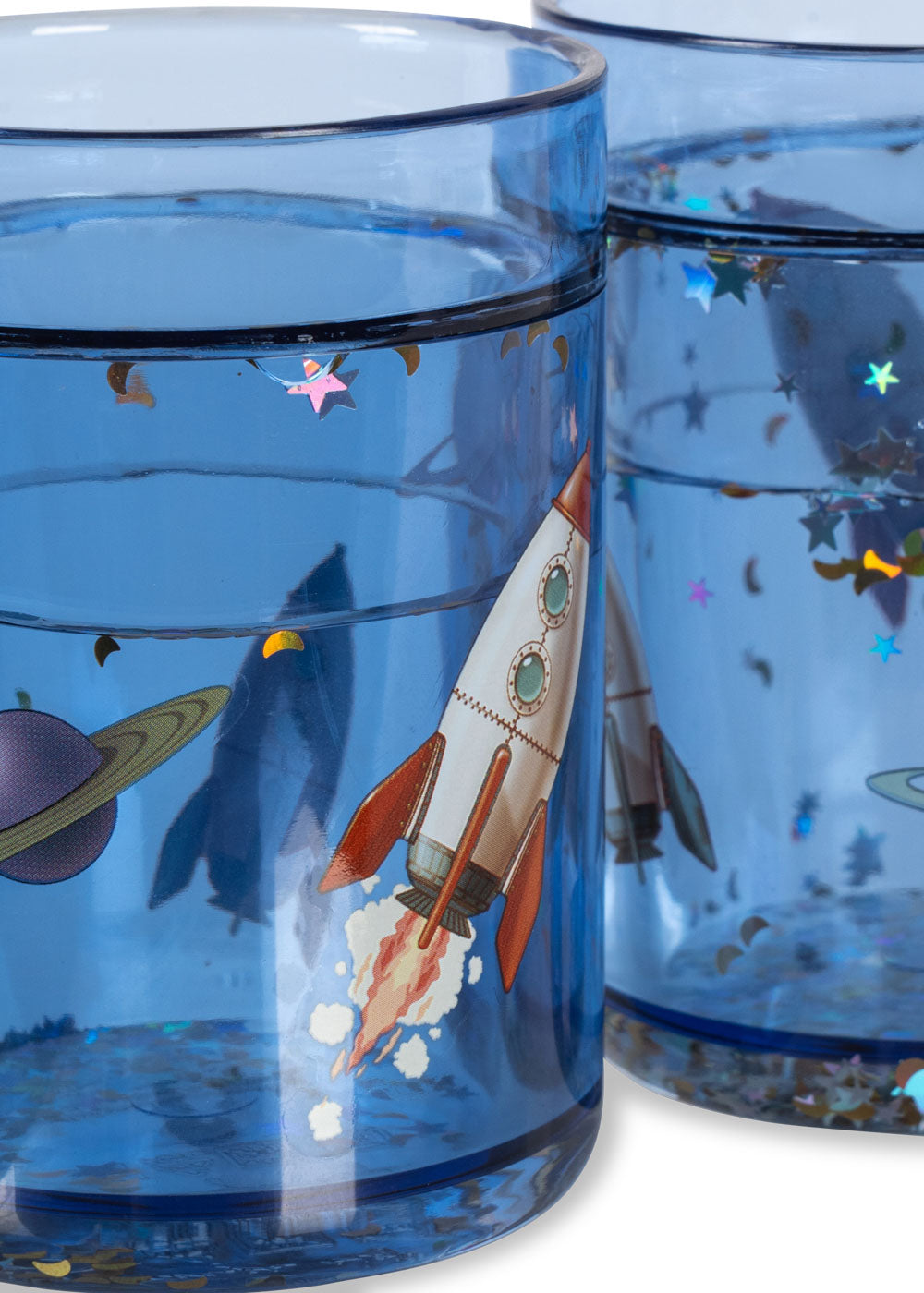 Konges Sløjd 2 PAK GLITTER kopper - Outer Space