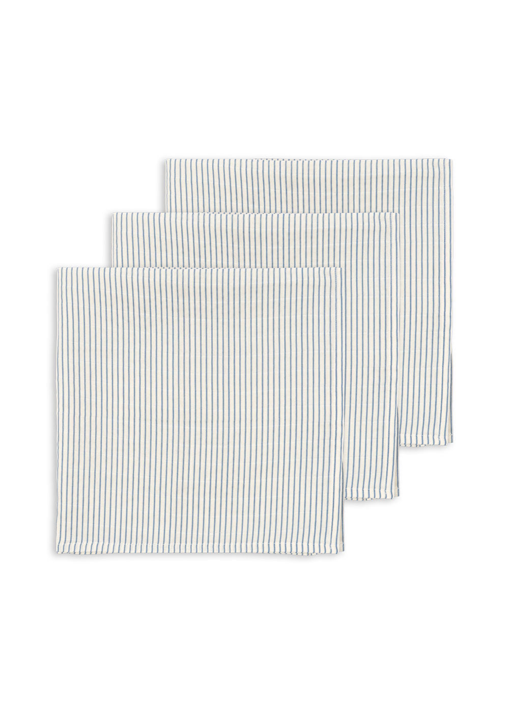 Konges Sløjd 3 PAK Stofbleer - STRIPE BLUIE