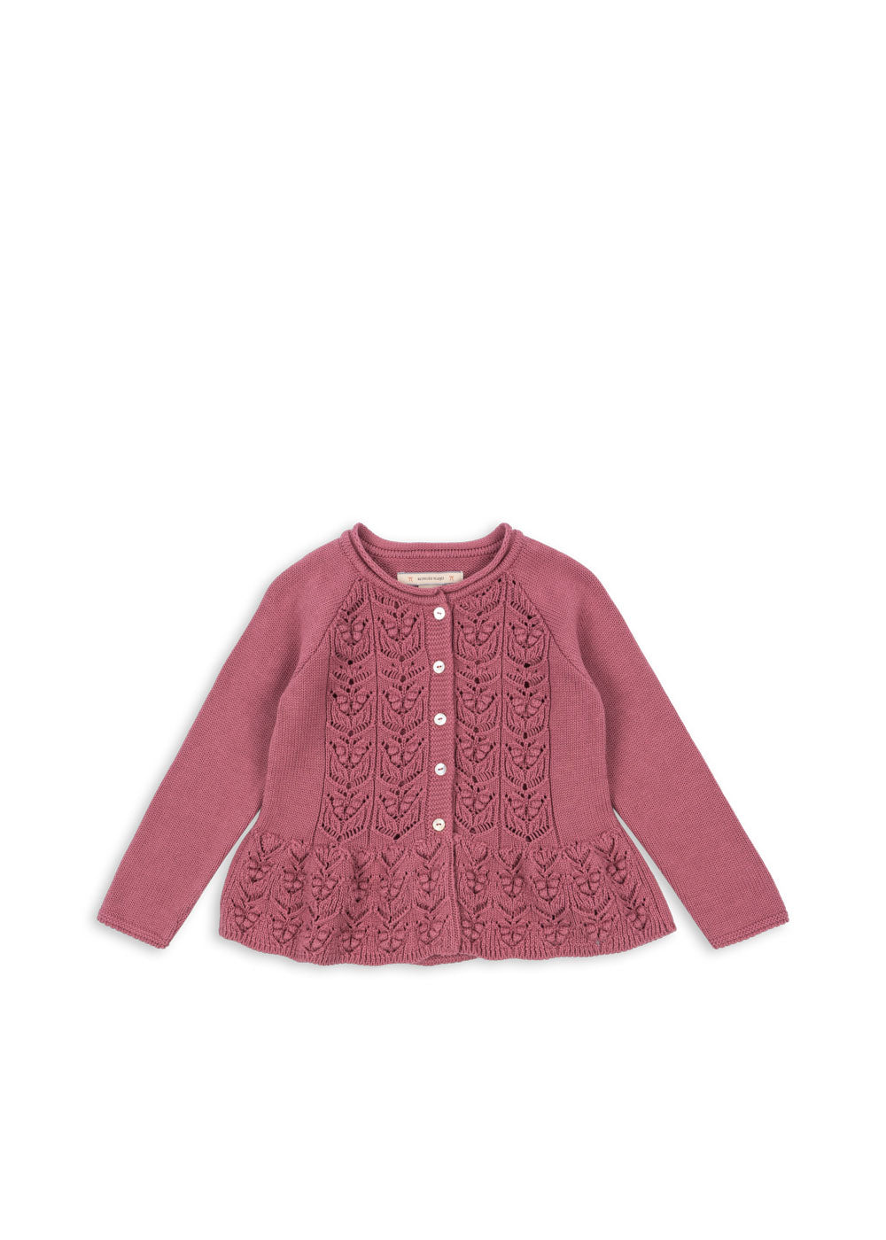 Konges Sløjd Cabby strik Cardigan - Deco Rose