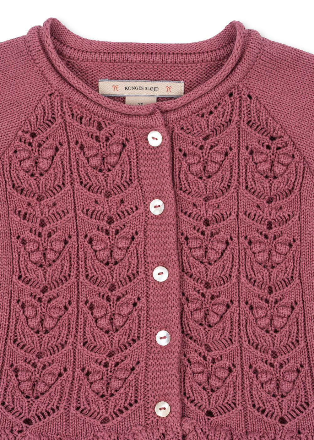Konges Sløjd Cabby strik Cardigan - Deco Rose