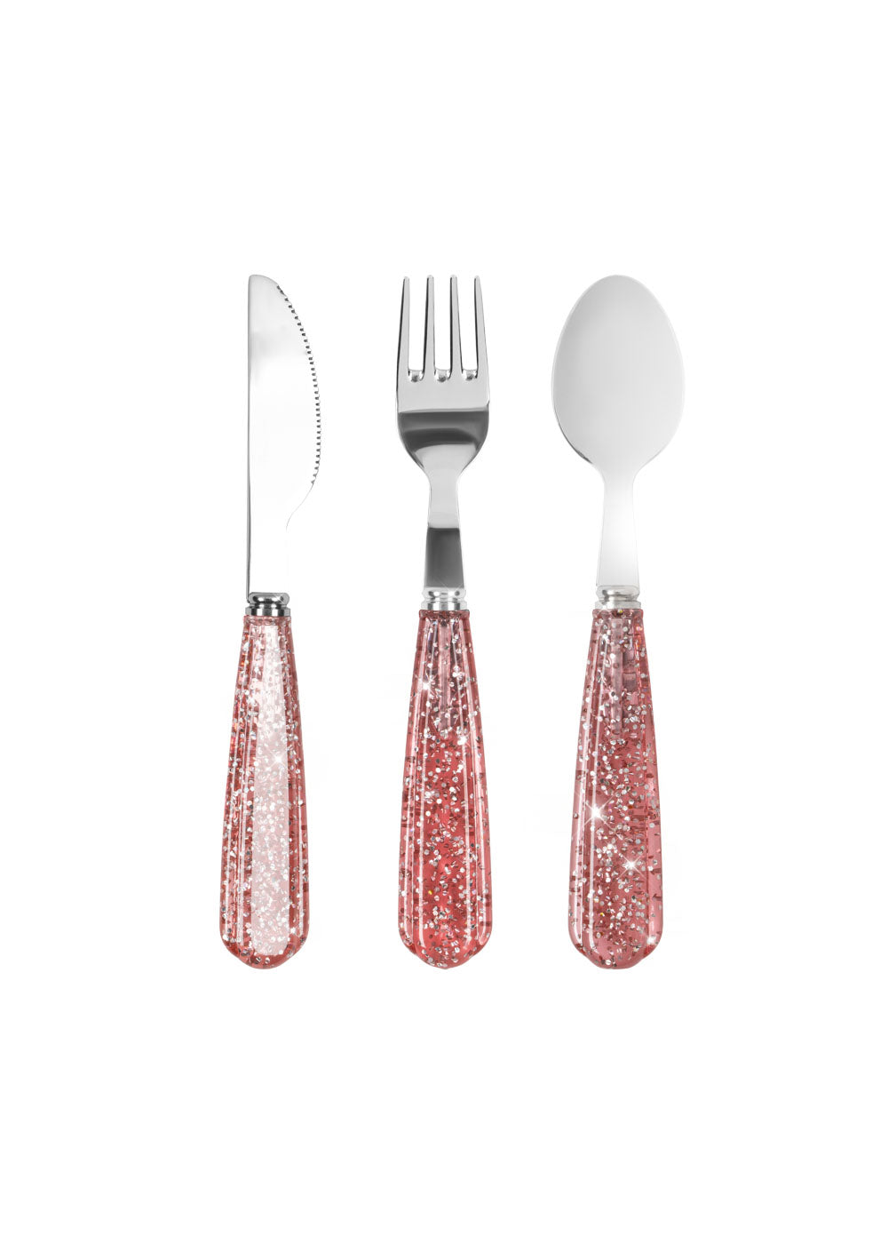 Konges Sløjd Sparkly Spisesæt - Sparkling Blush