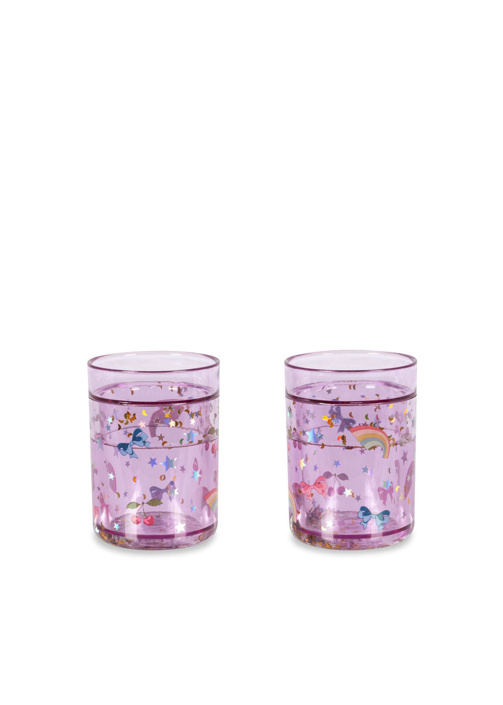 Konges Sløjd 2 PAK GLITTER KOPPER - RAINBOW TWINKLE