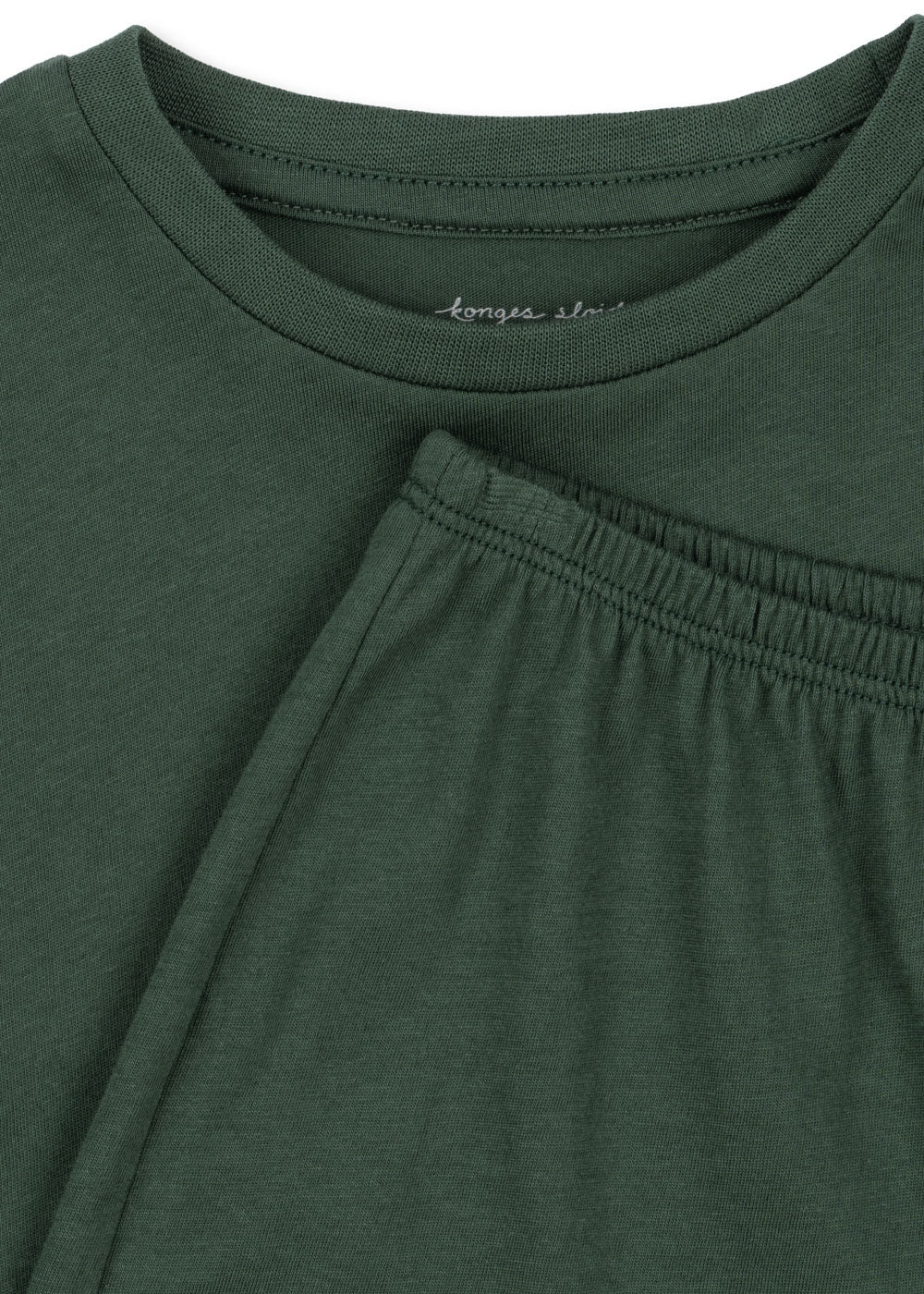 Konges Sløjd FAMO T-SHIRT & SHORTS SÆT - CILANTRO