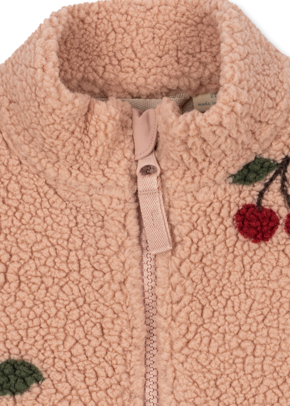 Konges Sløjd JODY TEDDY JAKKE - MA GRANDE CERISE BLUSH