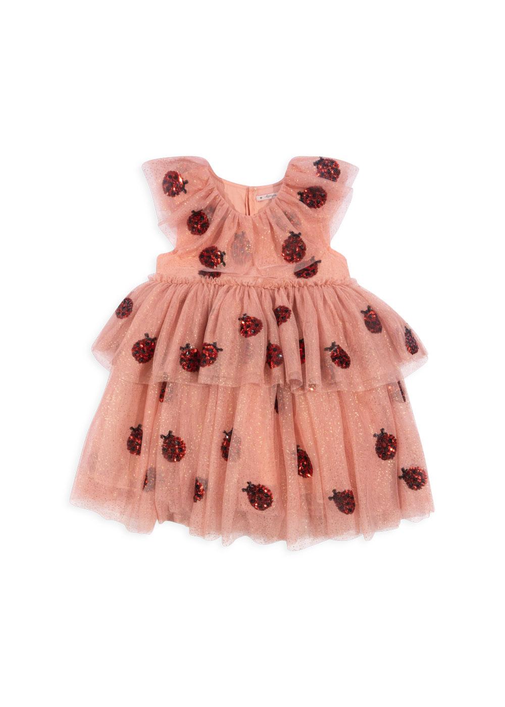 Konges Sløjd Yvonne Ladybug Kjole - Ladybug Sequin