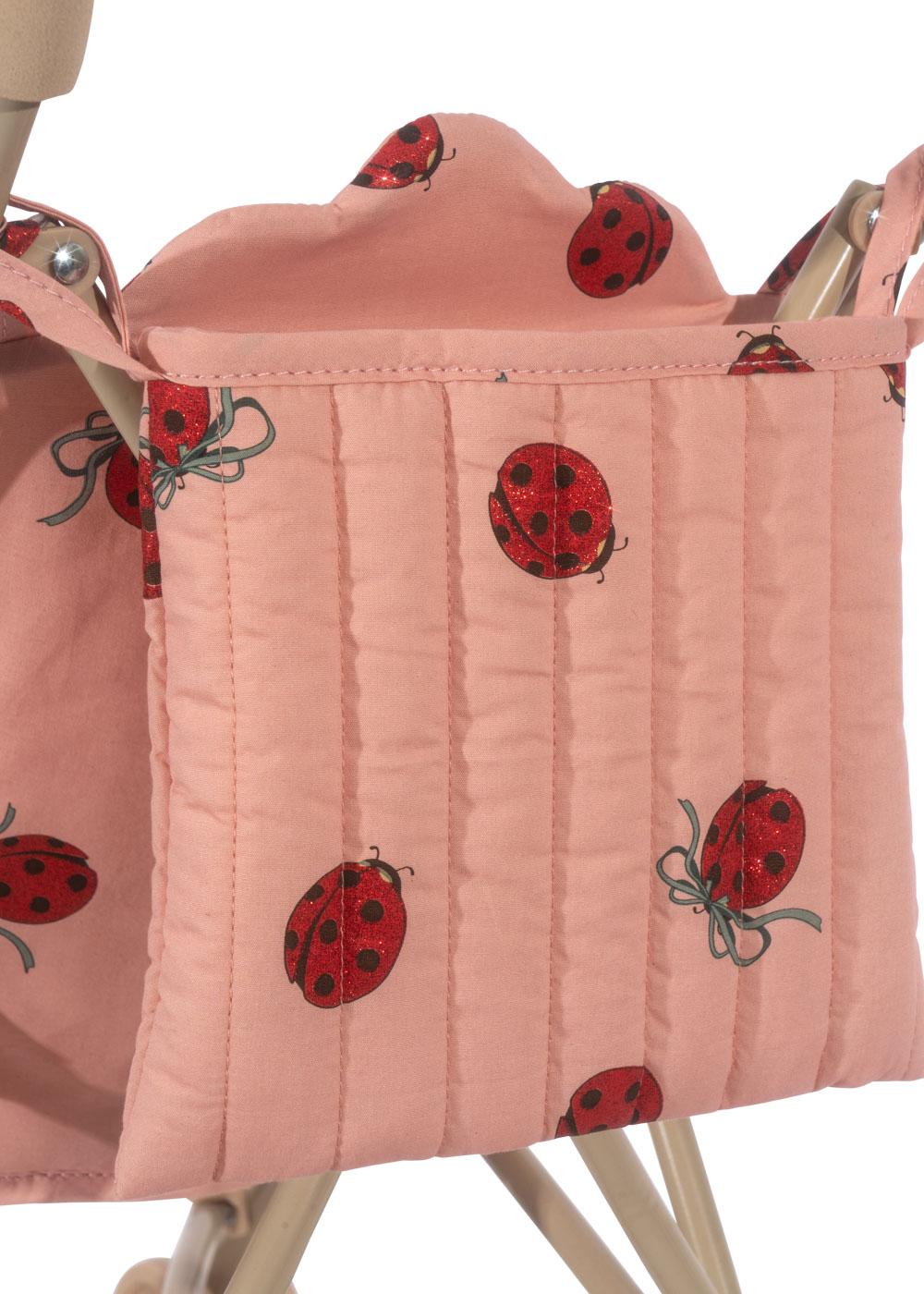 Konges Sløjd DUKKE KLAPVOGN - LADYBUG GLITTER