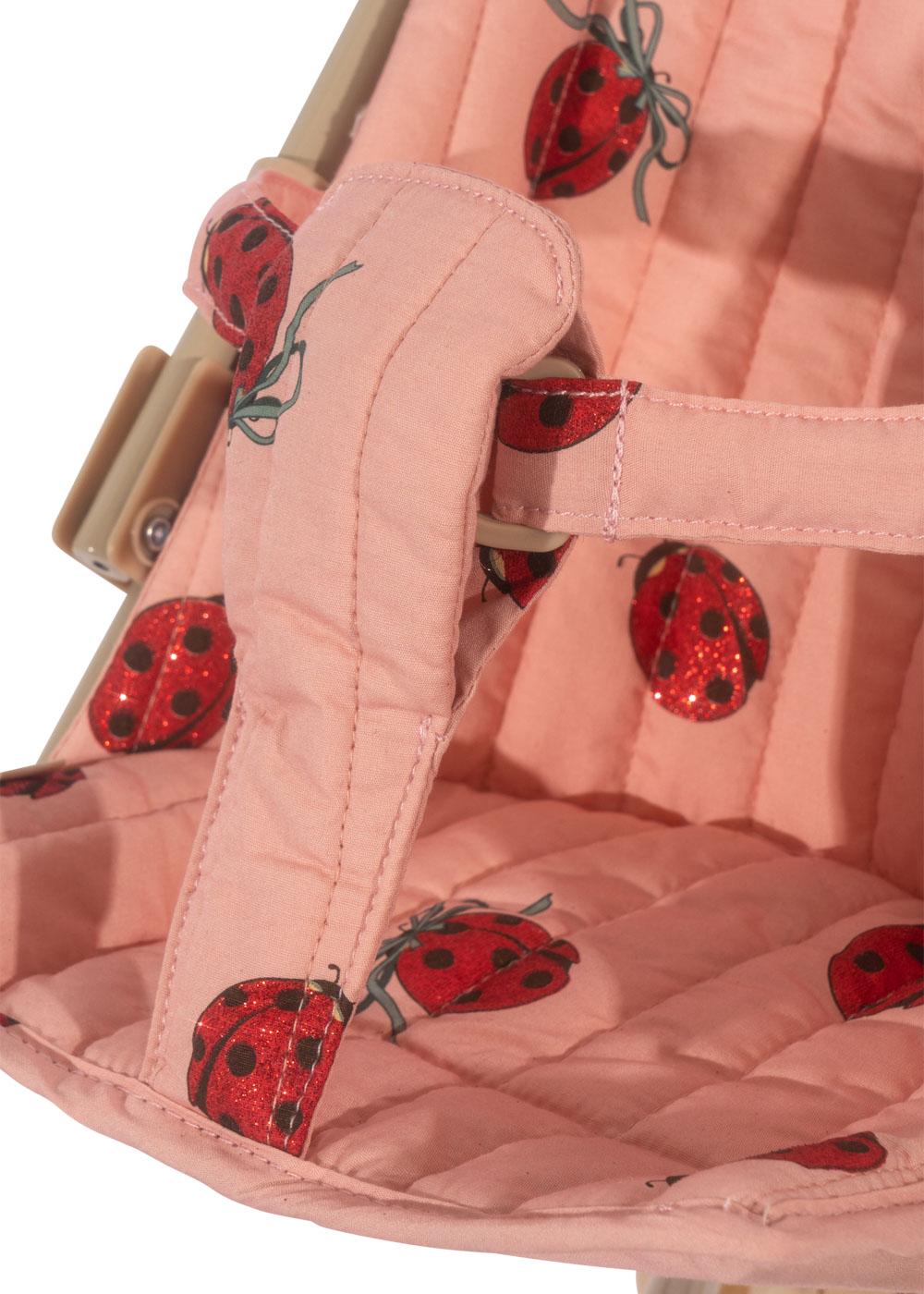 Konges Sløjd DUKKE KLAPVOGN - LADYBUG GLITTER
