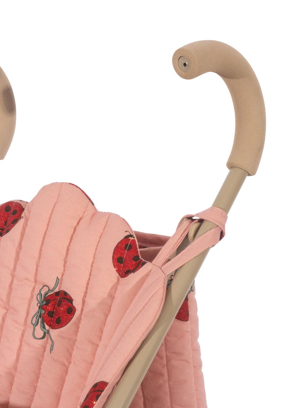 Konges Sløjd DUKKE KLAPVOGN - LADYBUG GLITTER