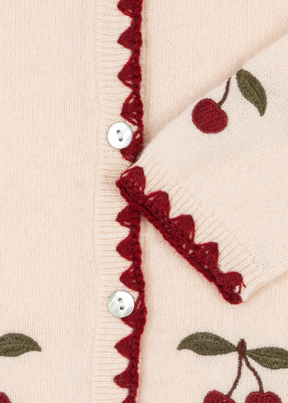 Konges Sløjd COLLETTE CARDIGAN – OFF WHITE