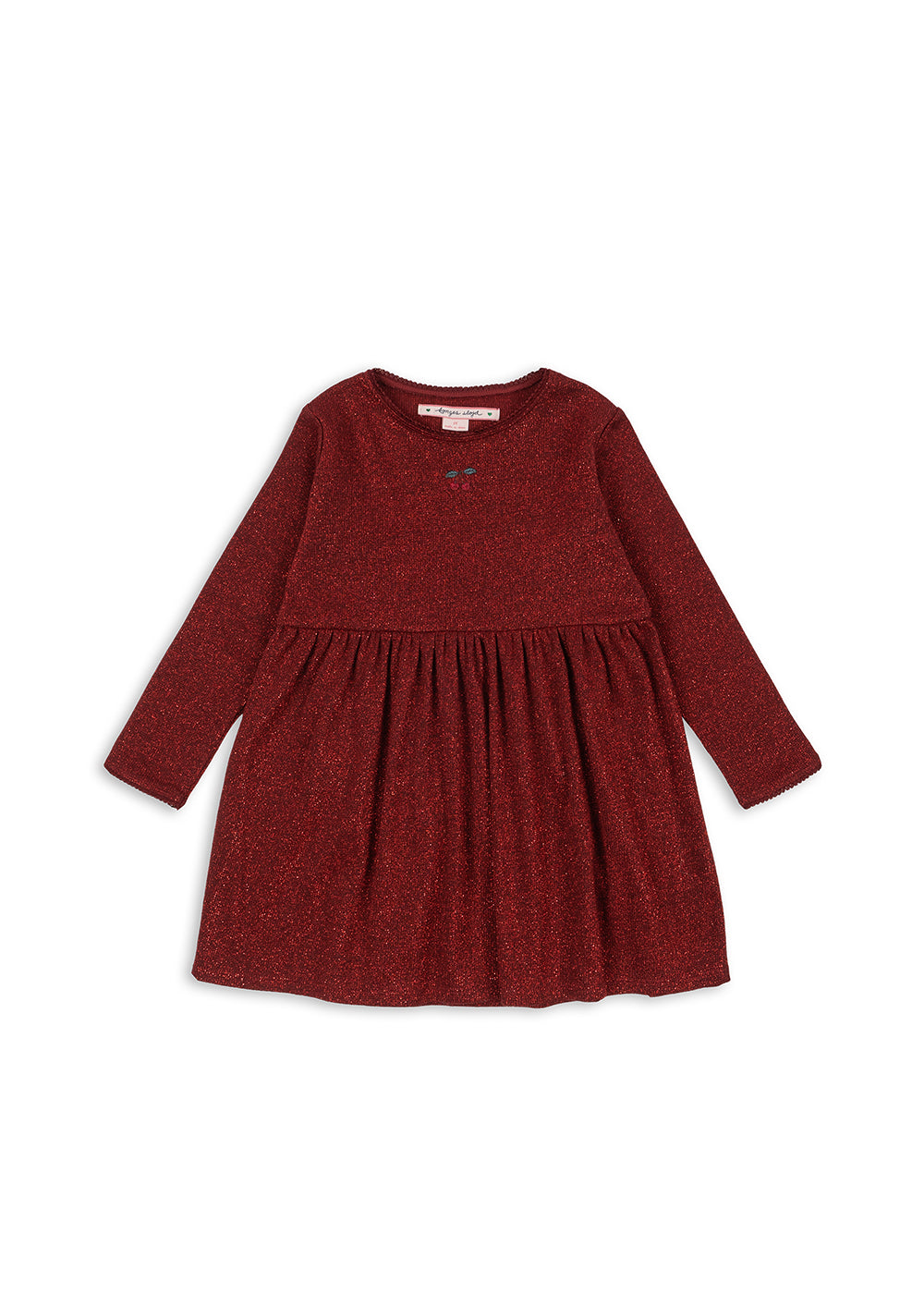 Konges Sløjd ROLI-KLEID – ROTE DAHLIE