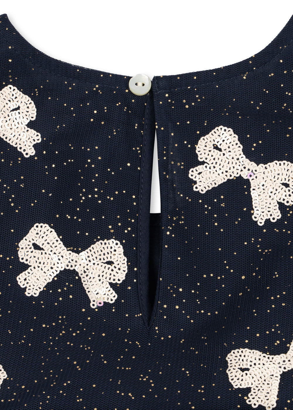 Konges Sløjd YVONNE-KLEID – BOWIE NIGHT SKY PAILLETTEN