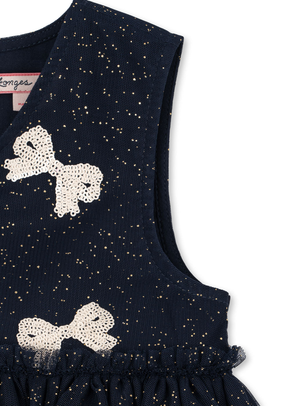 Konges Sløjd YVONNE-KLEID – BOWIE NIGHT SKY PAILLETTEN