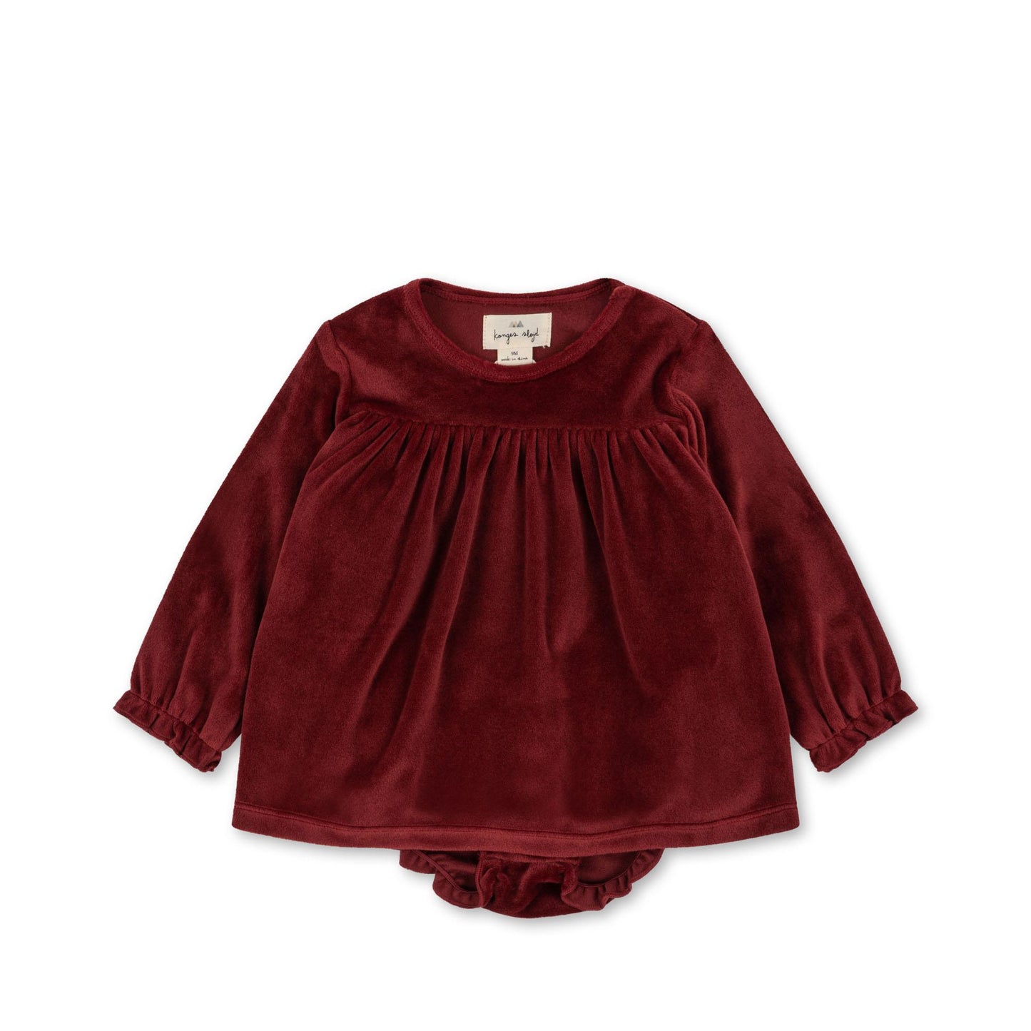 Konges Sløjd JINGLE-KLEID – RED DAHLIA