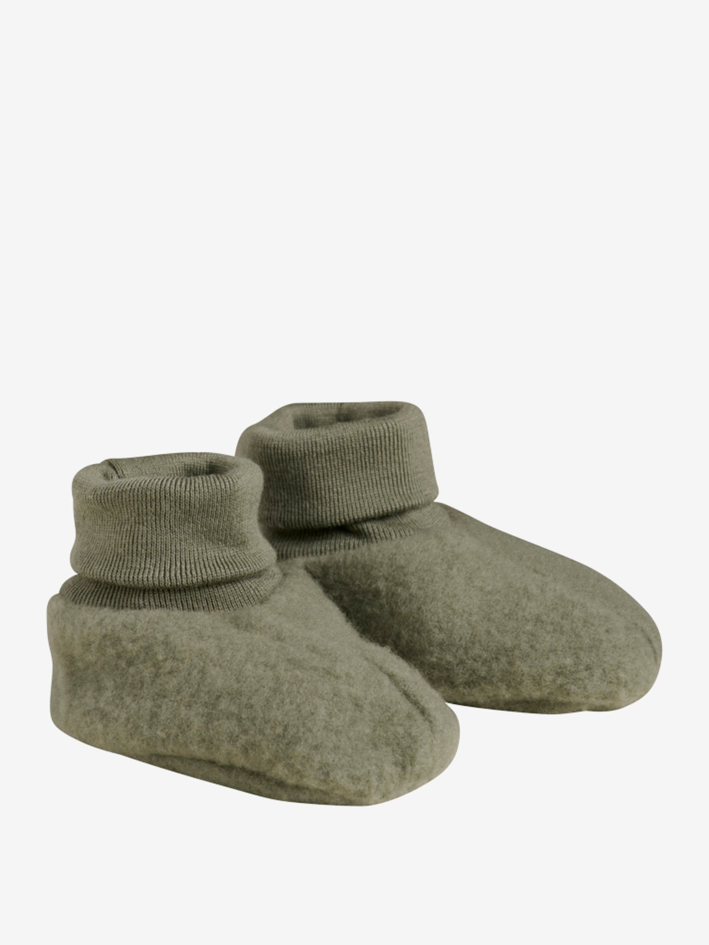 Fixoni Wool Footies - Deep Lichen Green