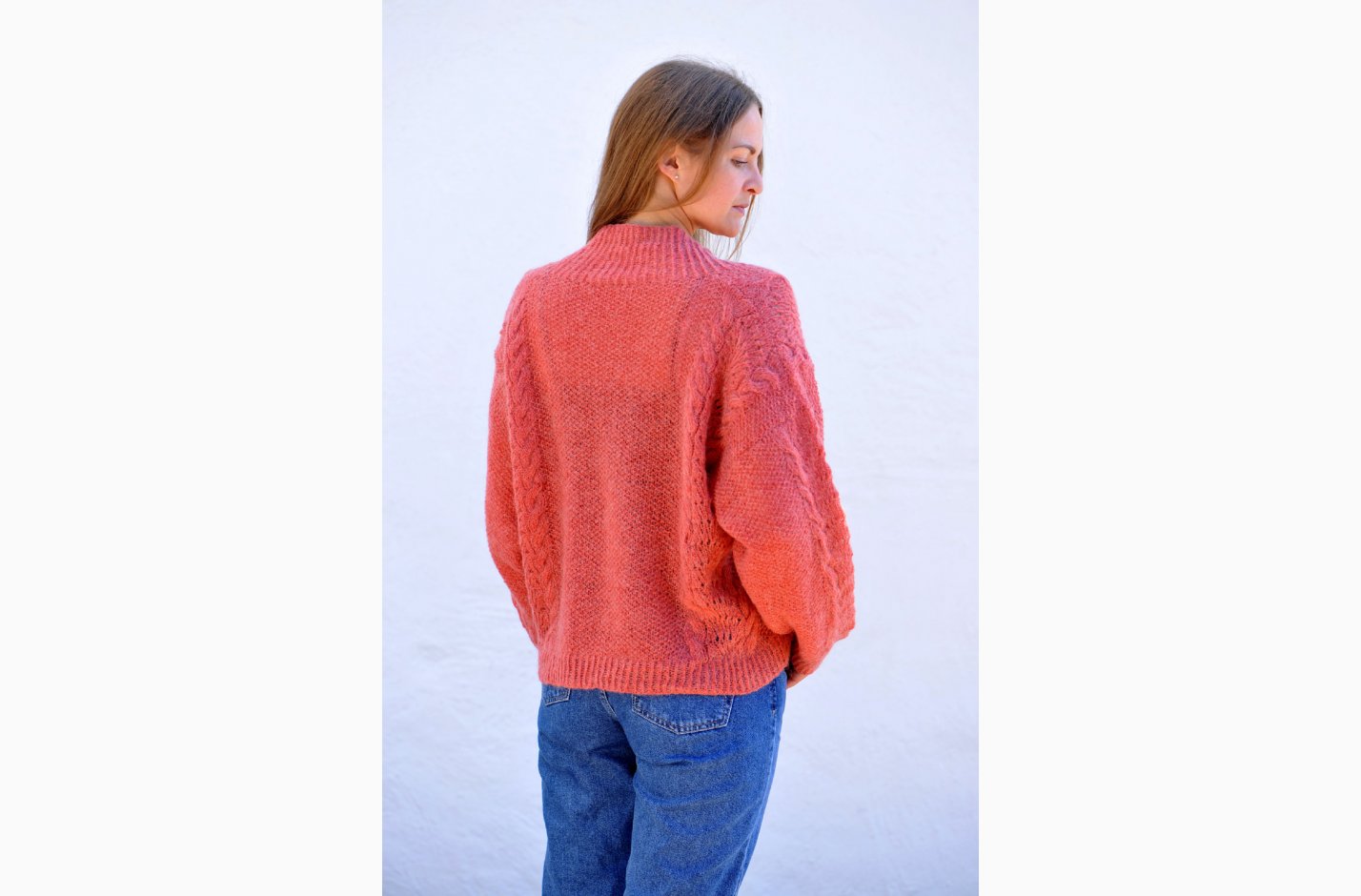 Hjerte Barbara opskrift Bluse med mønster - Str.S-XXXL