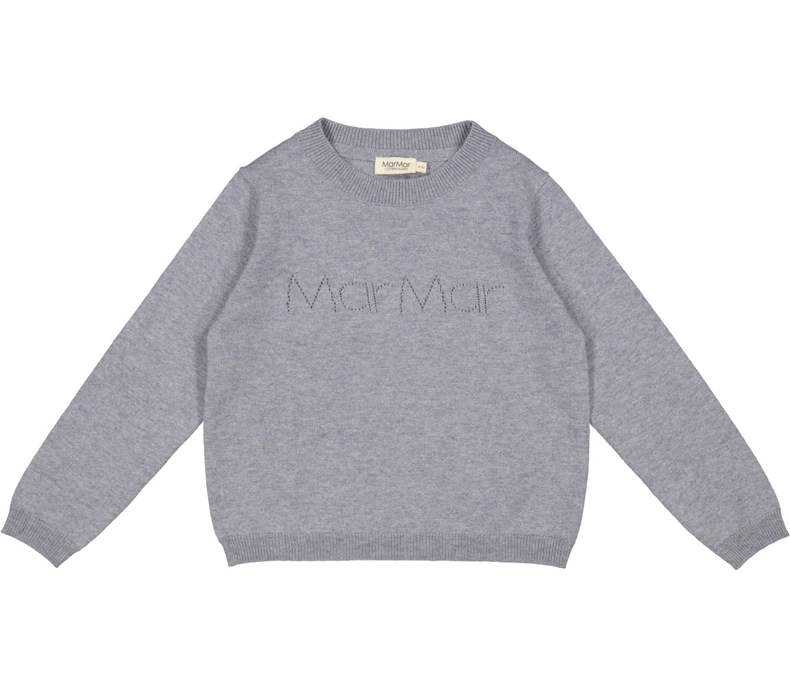Marmar Tano strik Bluse - Feather Blue