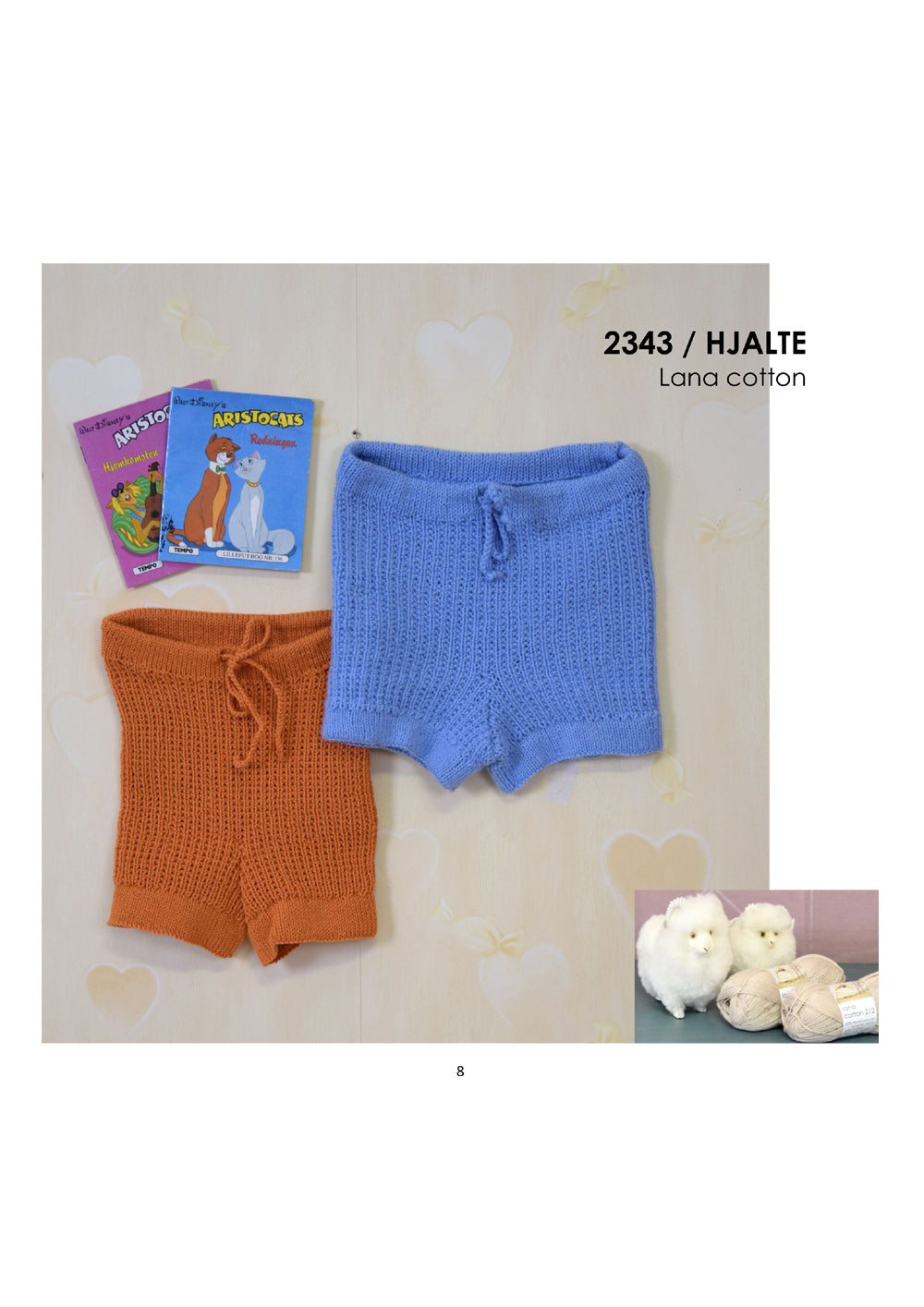 Hjerte Baby hæfte Nr. 68 - Str. 0-24 mdr.