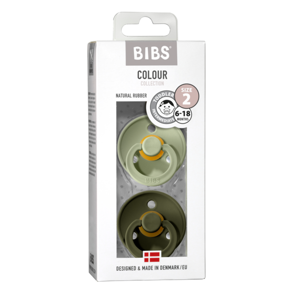 BIBS Colour Sutter / Latex str. 2 - Saga/Hunter Green