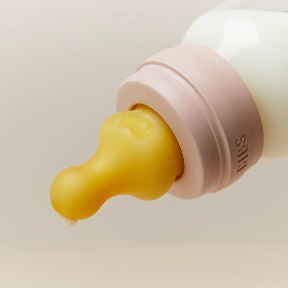 BIBS Bottle Nipple 2 PAK Latex Medium Flow