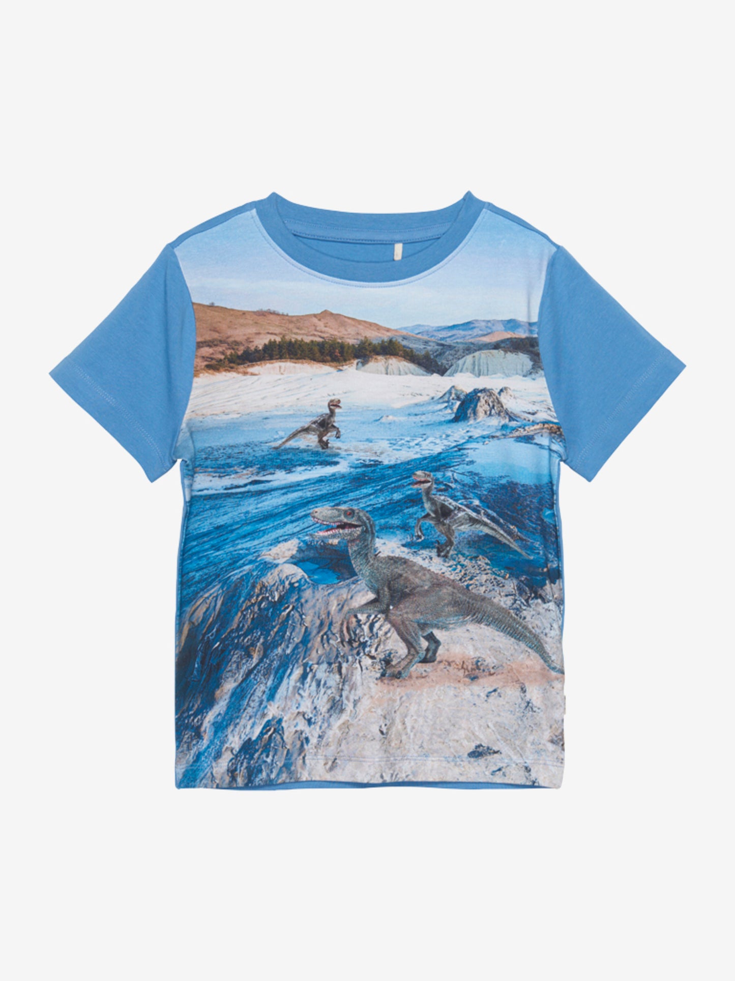 Minymo Dino T-shirt KÆ - Riviera
