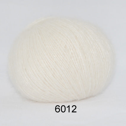 Hjerte Light Mohair - Offwhite