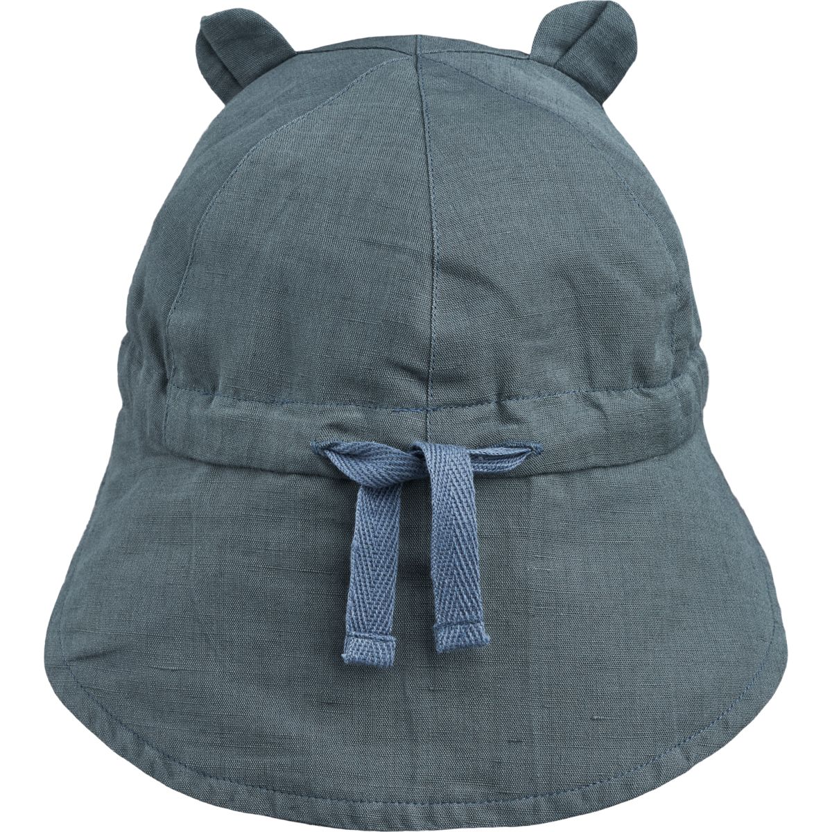 Liewood Gorm Hør Solhat - WHALE BLUE