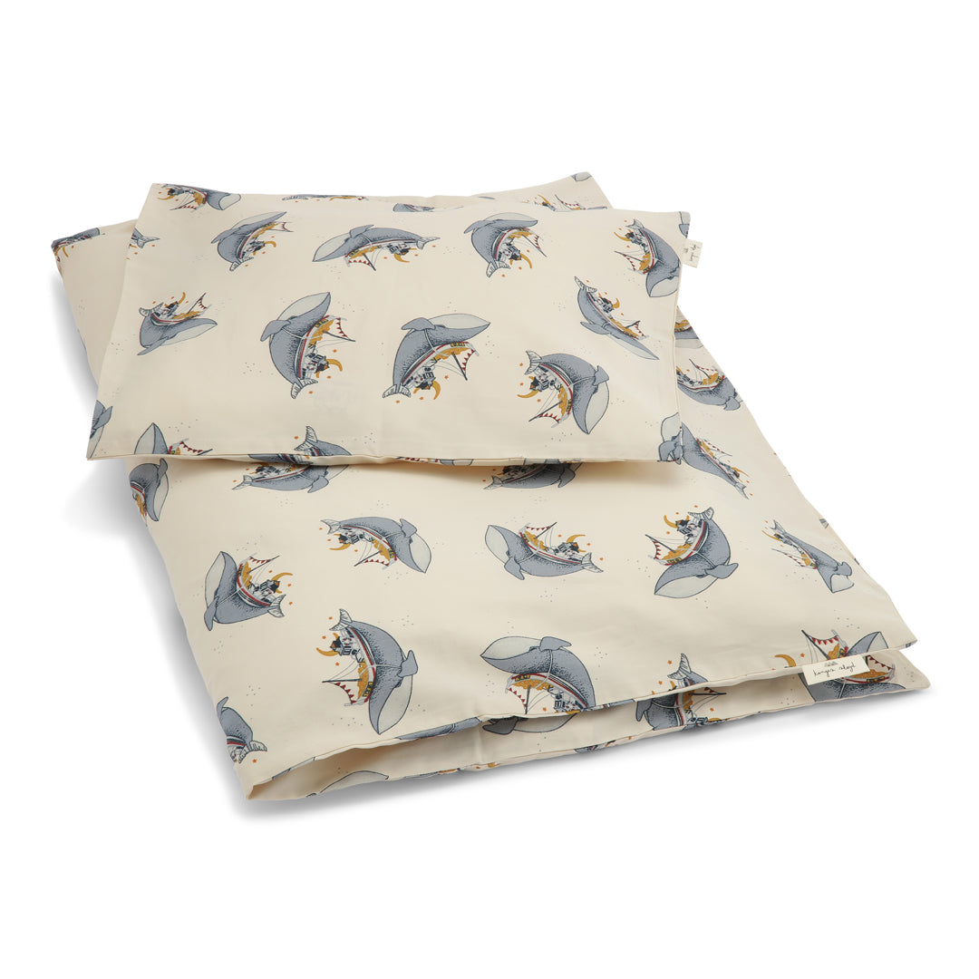 Konges Sløjd Babybettwäsche - Whale Boat