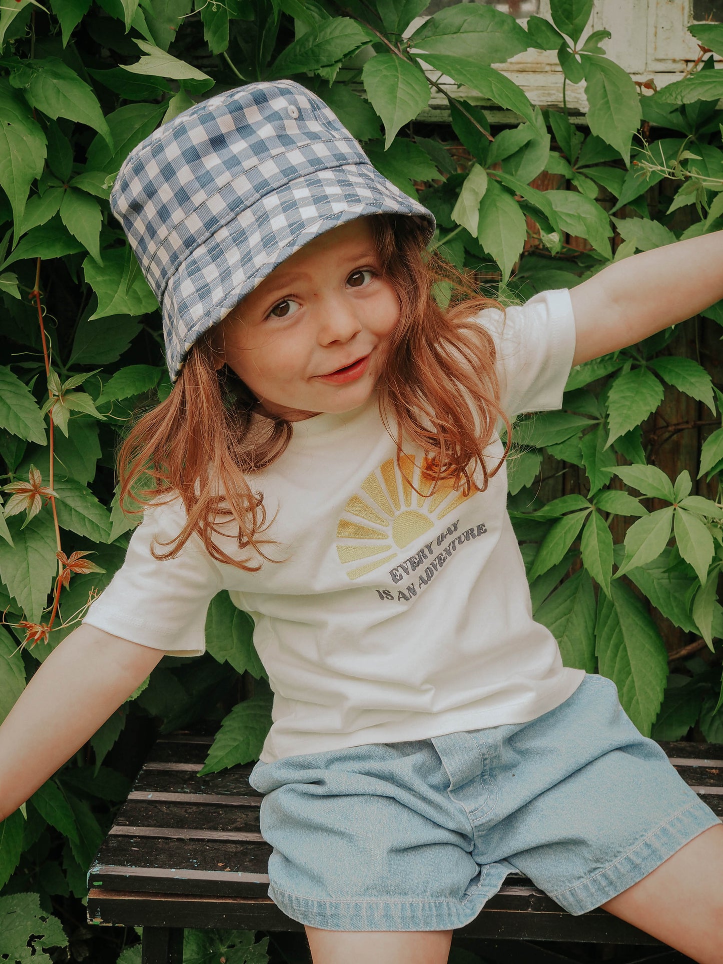 Fliink Don Denim shorts - Light Denim Blue