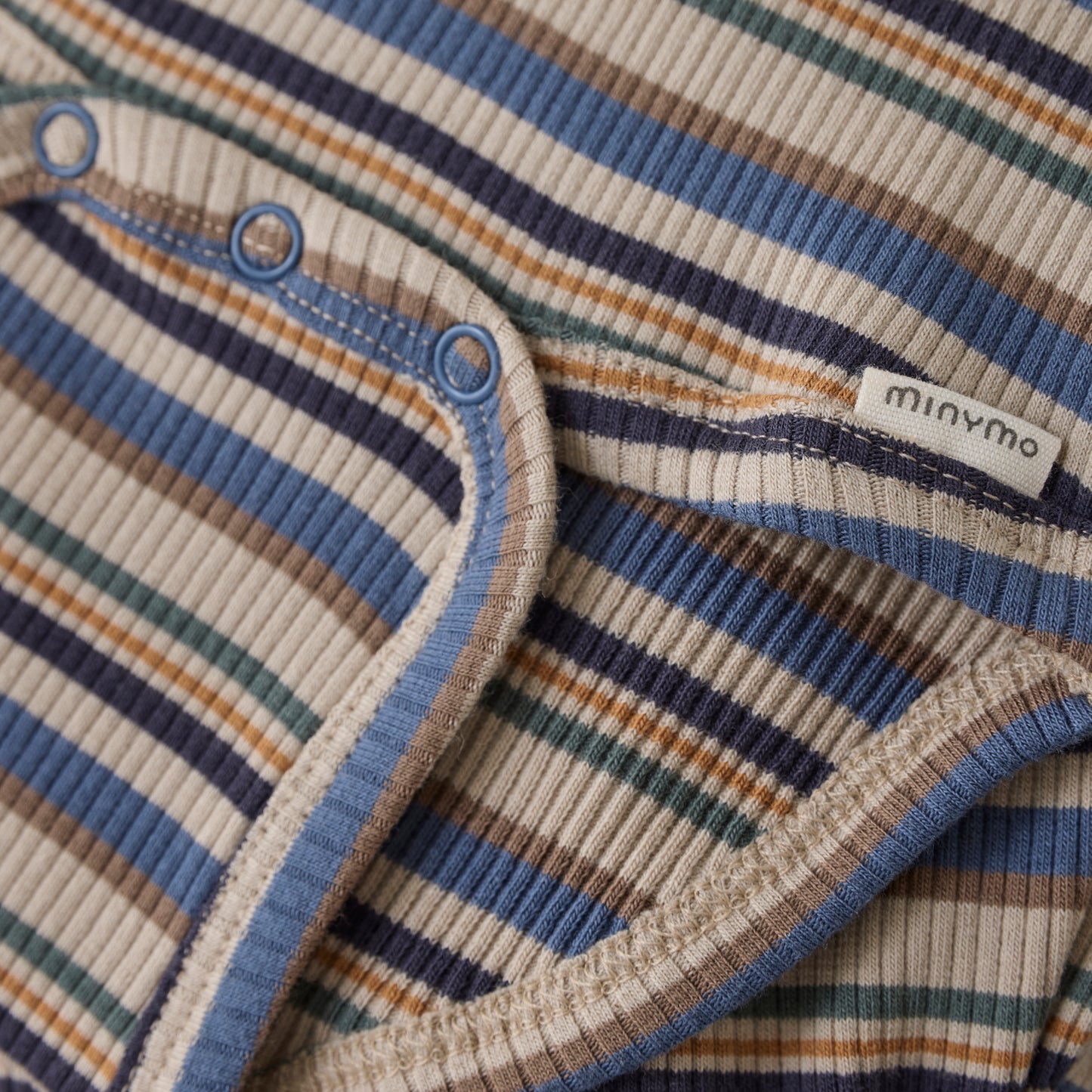 Minymo rib Body LS - China Blue