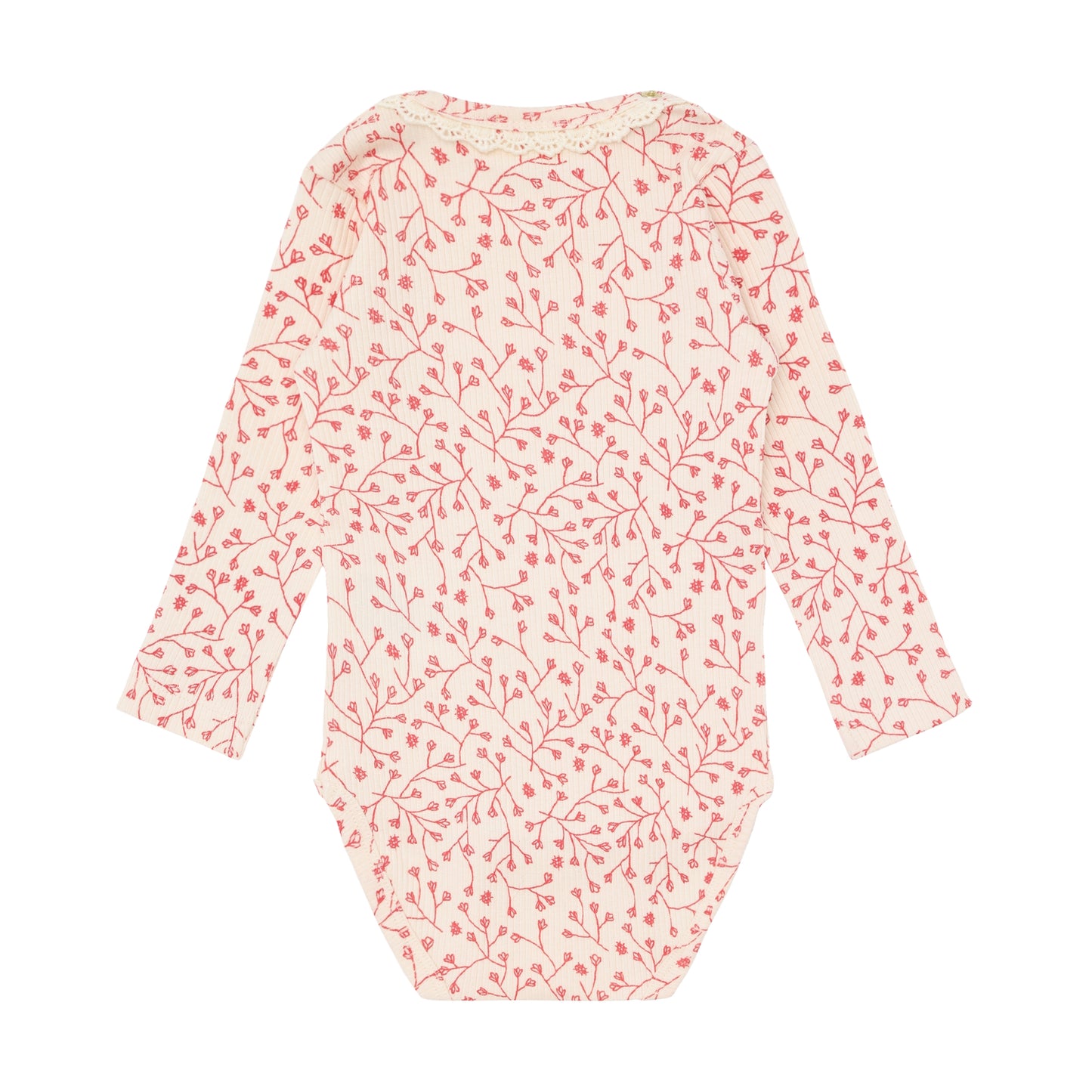 Minymo rib Body LS - White Swan