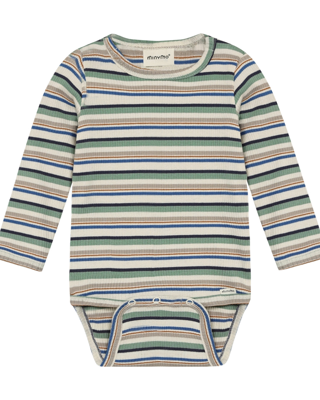 Minymo Rib Body LS - Lily Pad