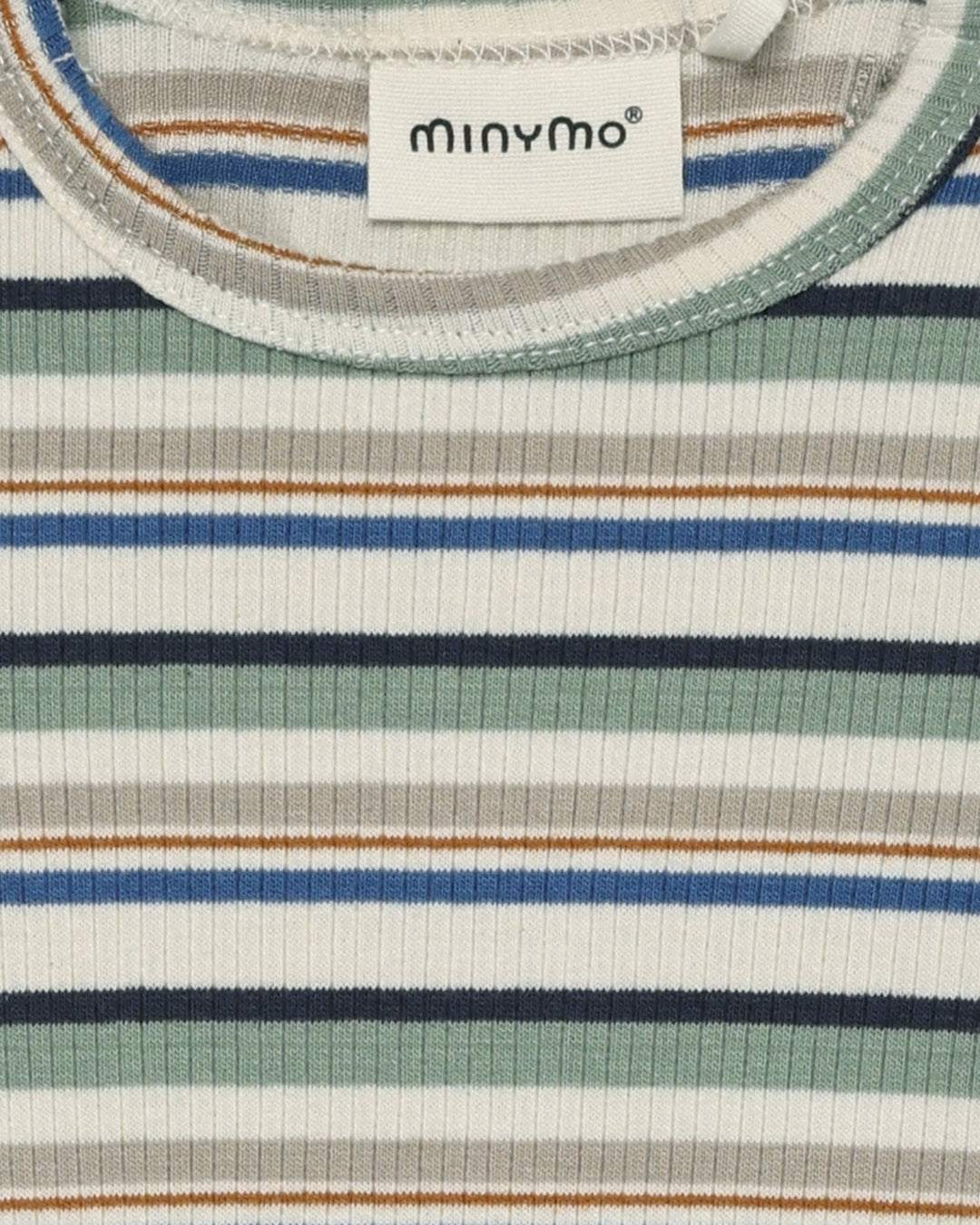 Minymo Rib Body LS - Lily Pad
