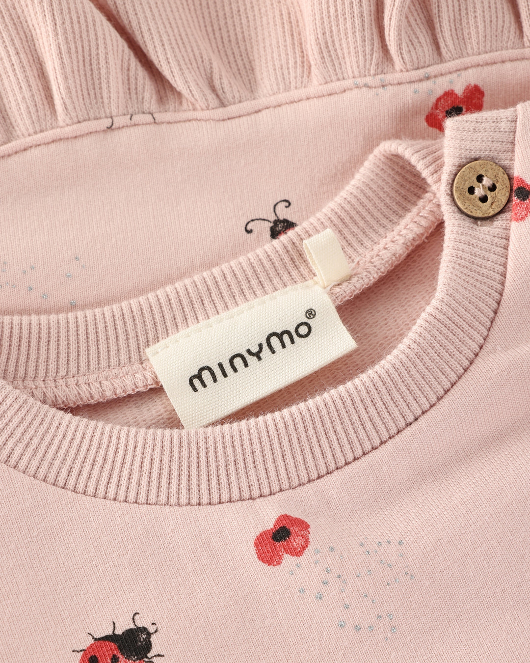 Minymo Sweatshirt LS - Peach Whip