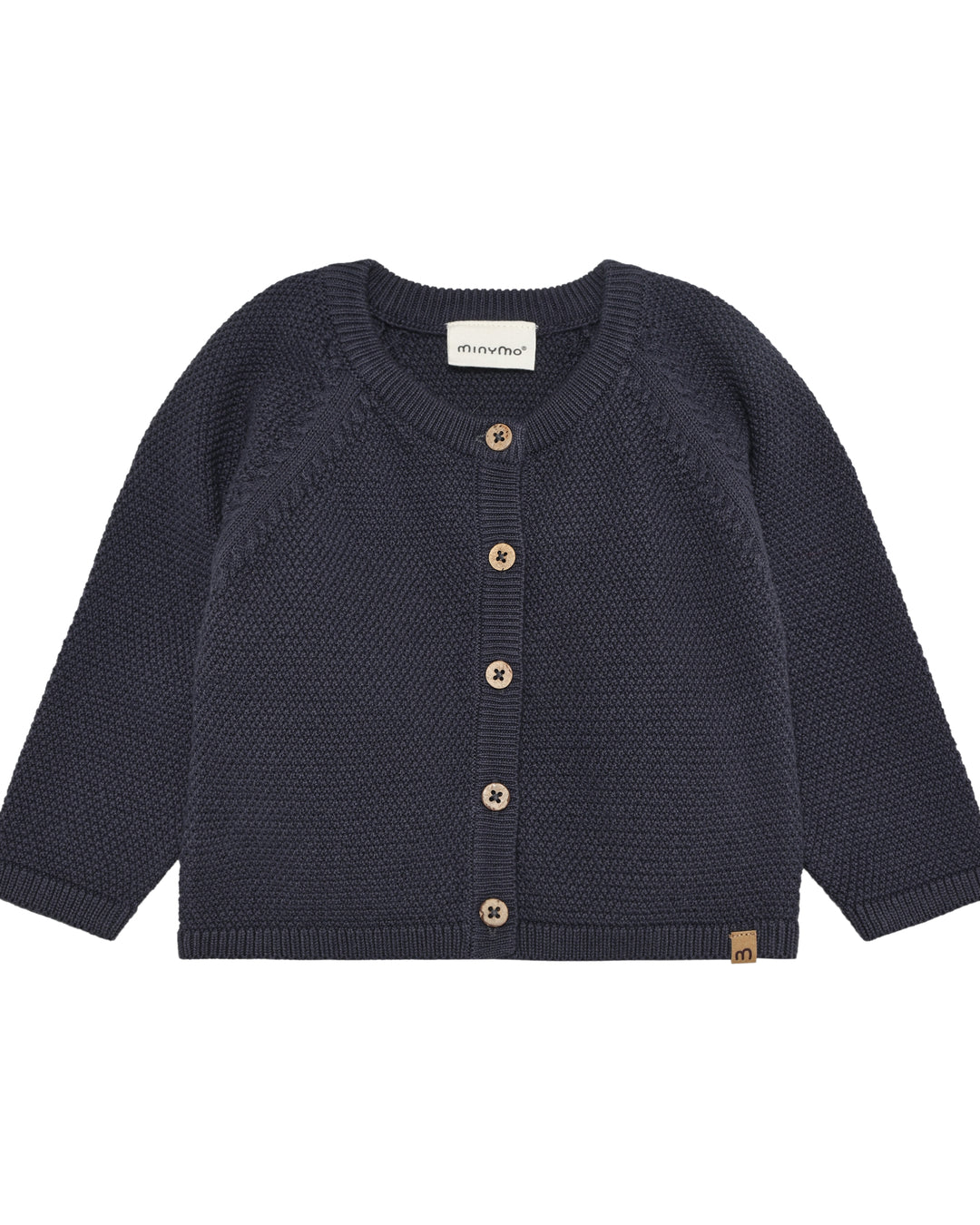 Minymo strik Cardigan - Odyssey Gray