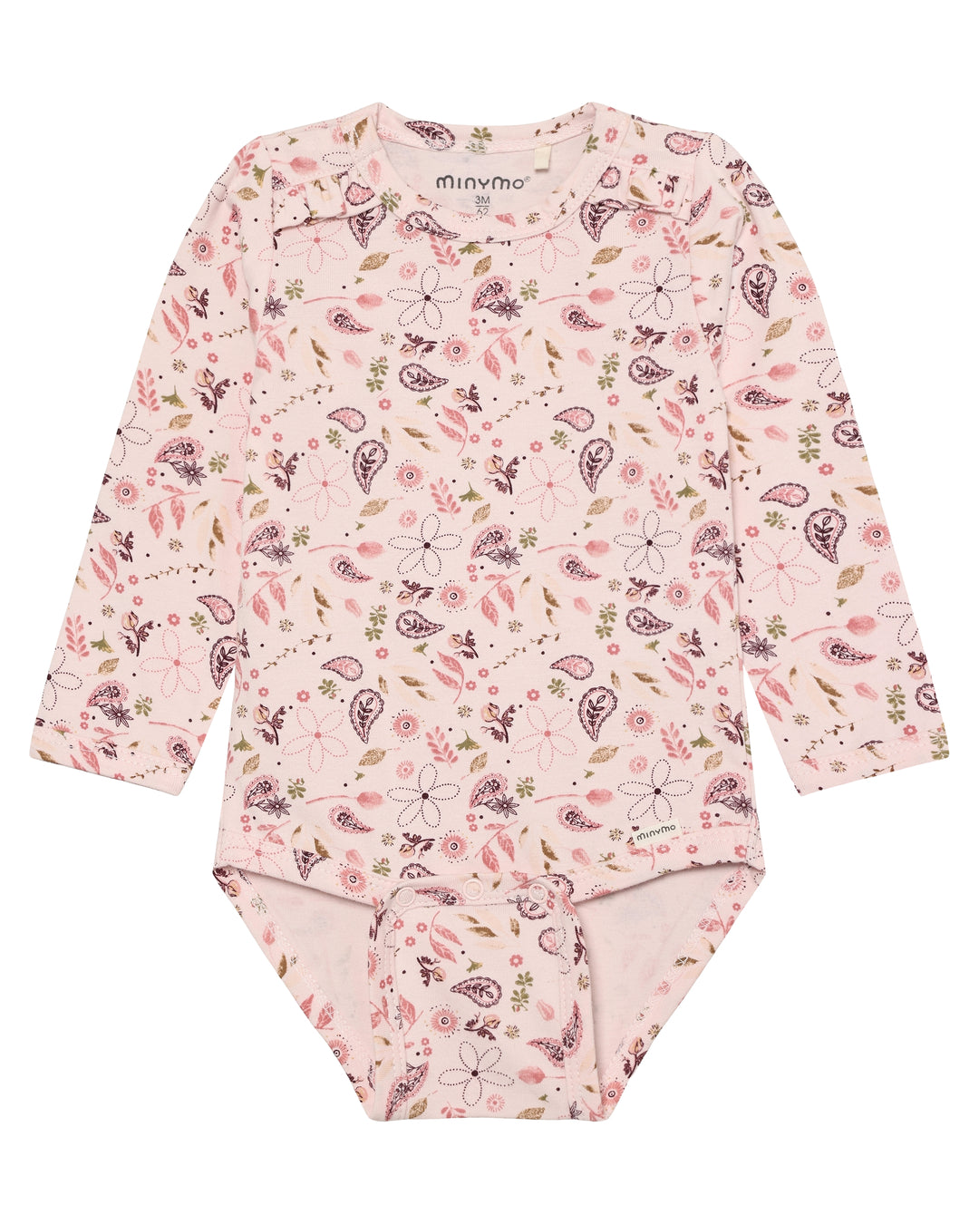 Minymo Body LS - Mauve Chalk