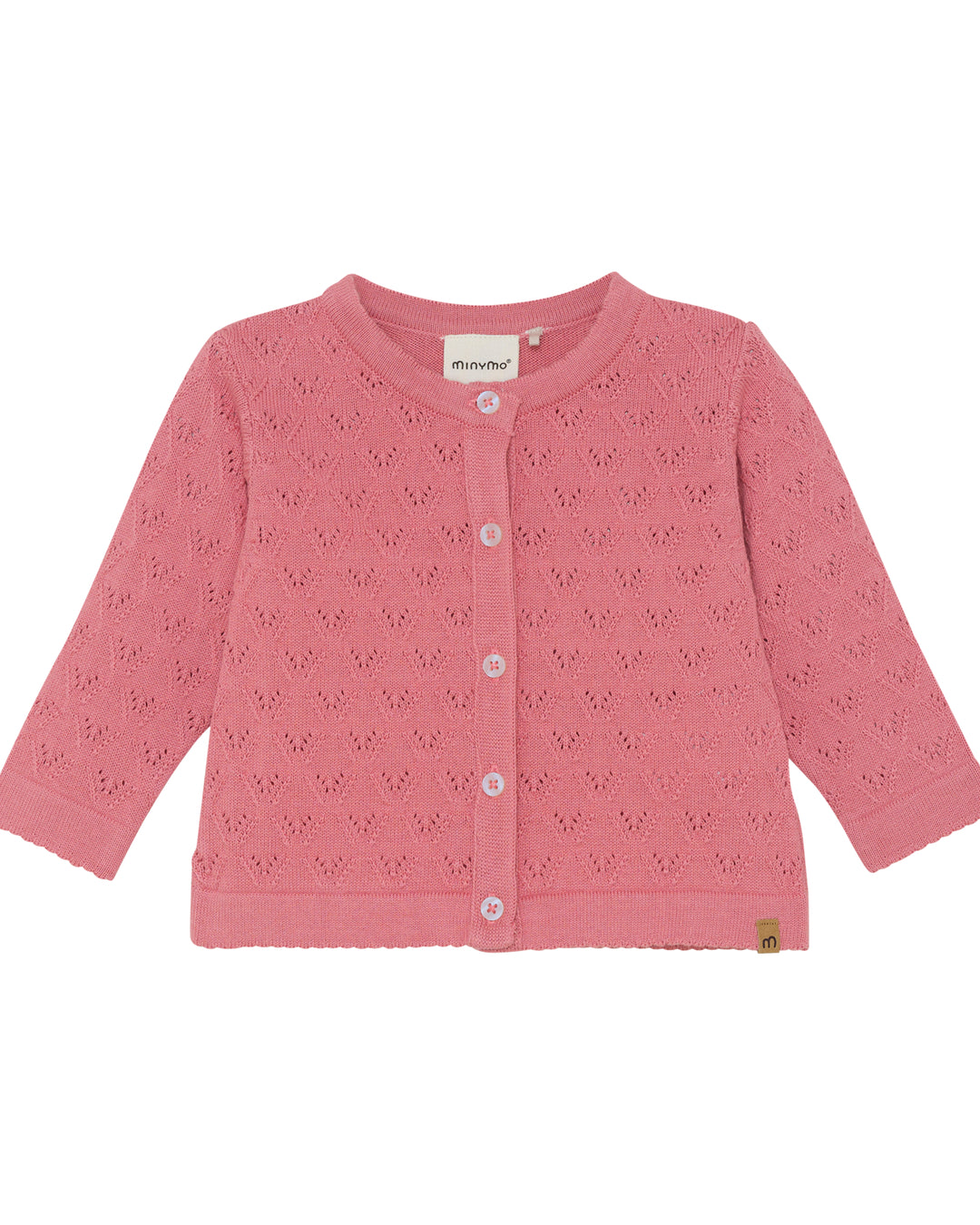 Minymo strik Cardigan - Brandied Apricot