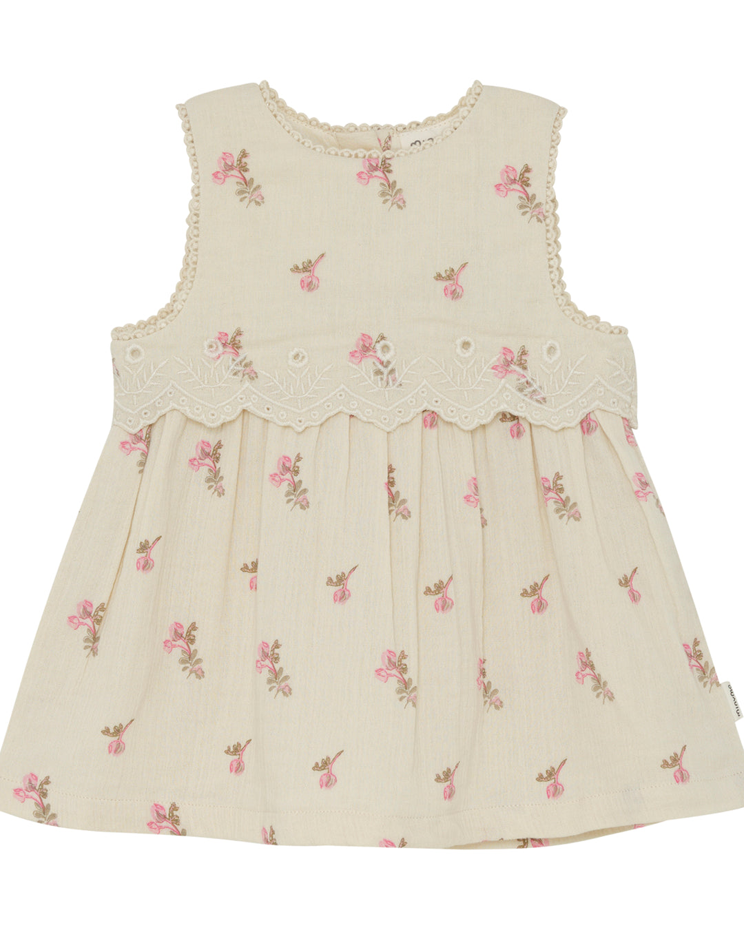 Minymo Kjole SS - White Swan