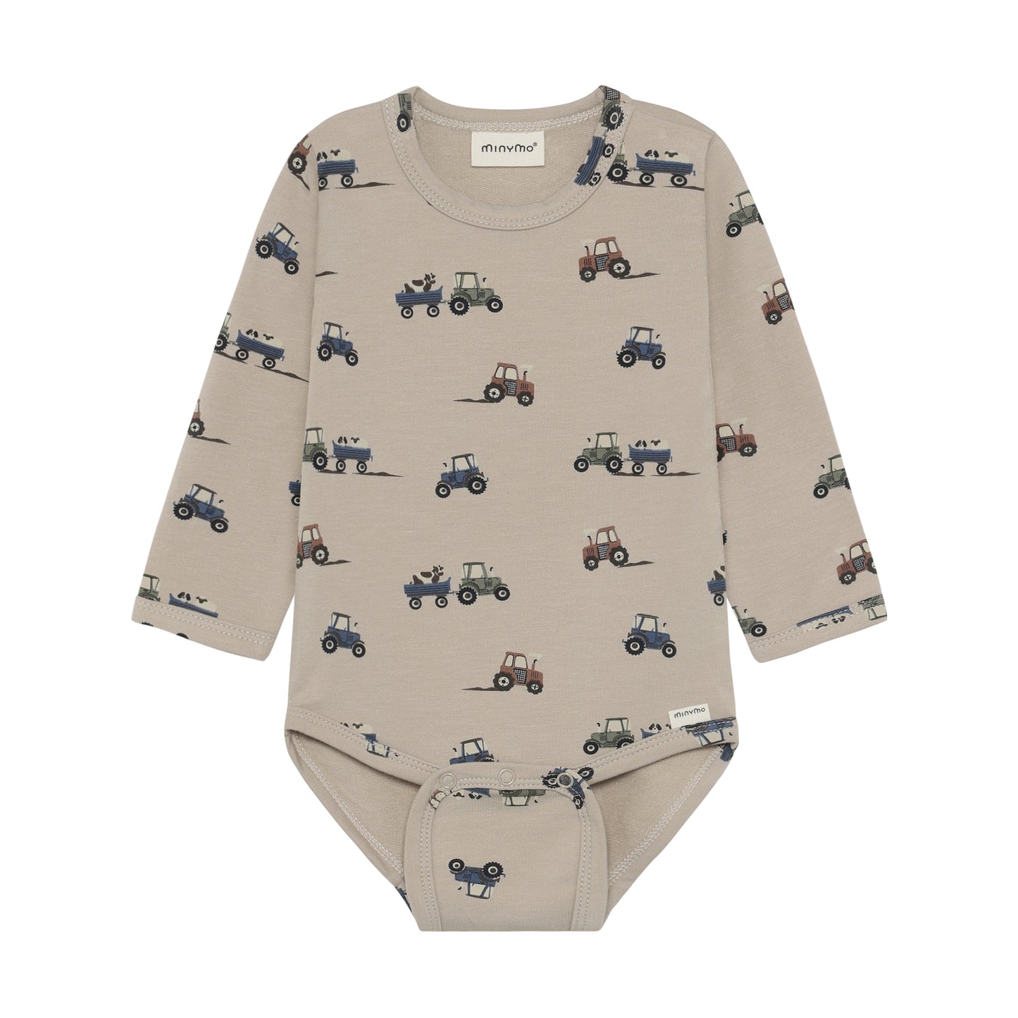 Minymo Body LS - Feather Gray