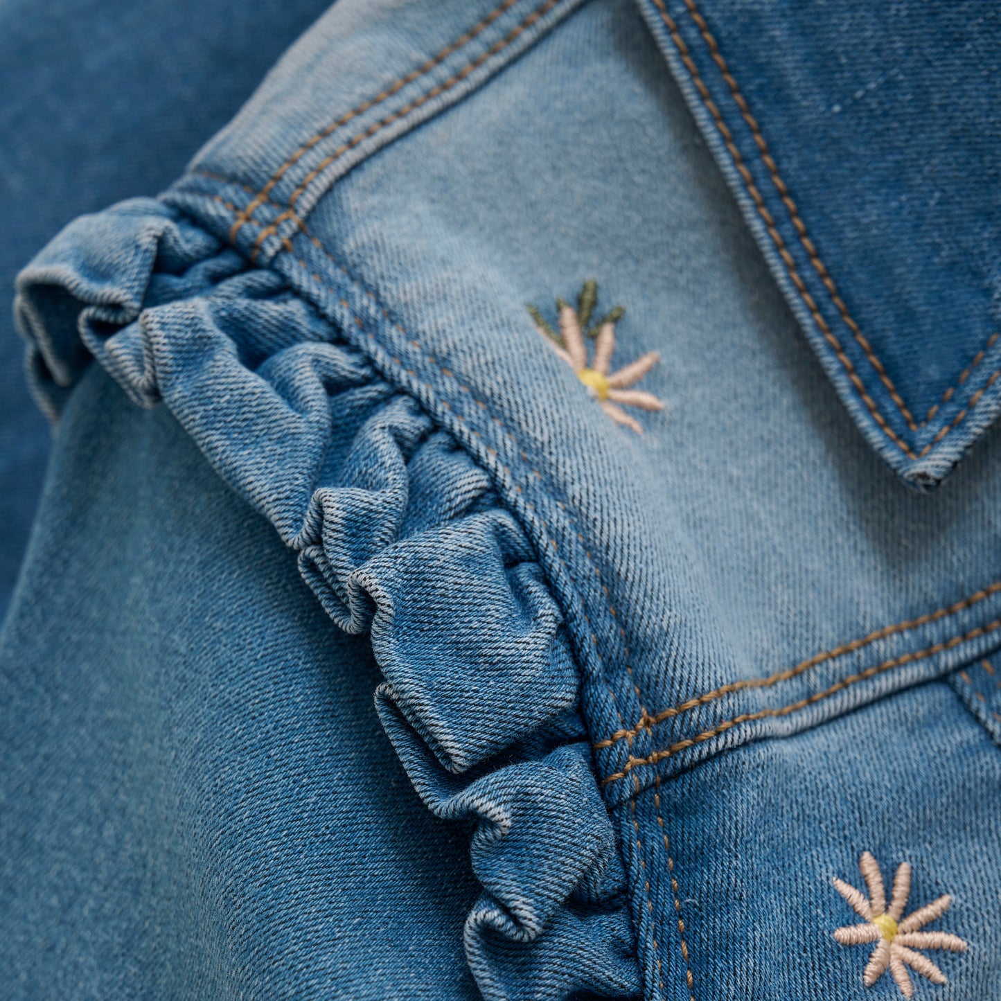 Minymo Denim Jakke - Blue Fog