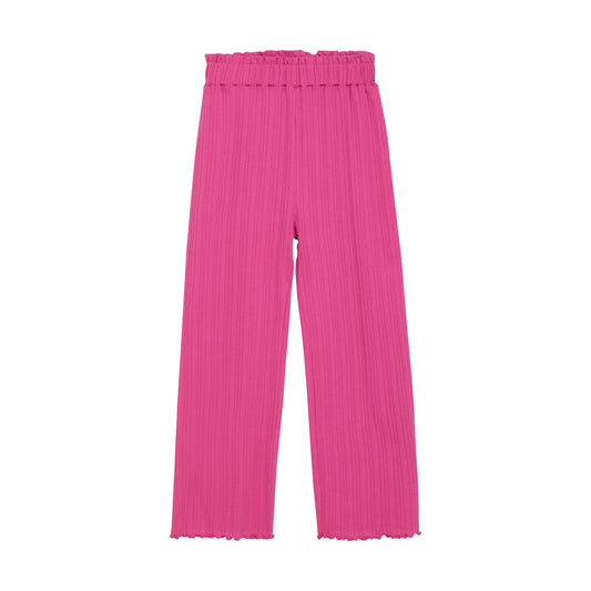 Minymo rib Bukser - Fuchsia Fedora
