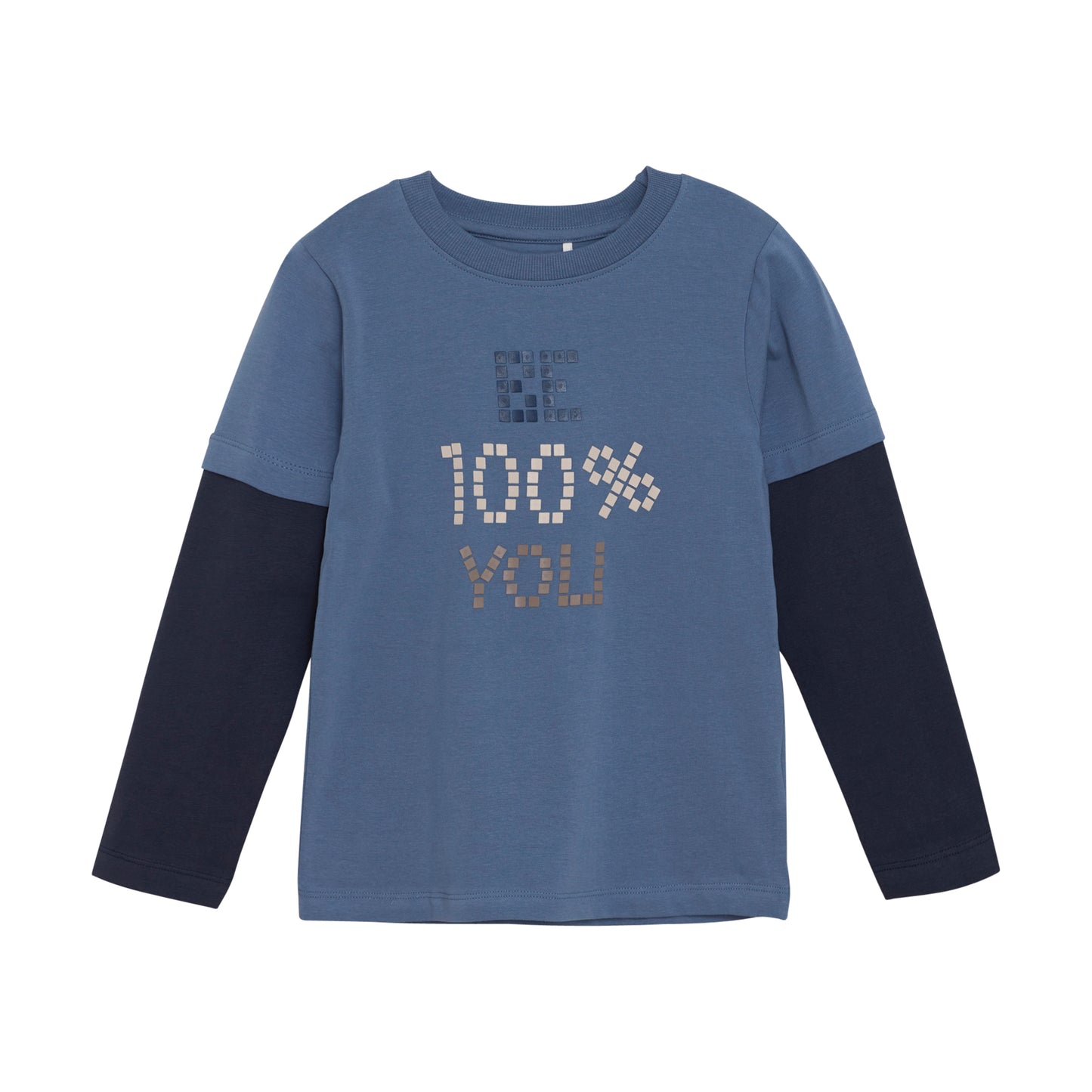 Minymo T-shirt LS - China Blue