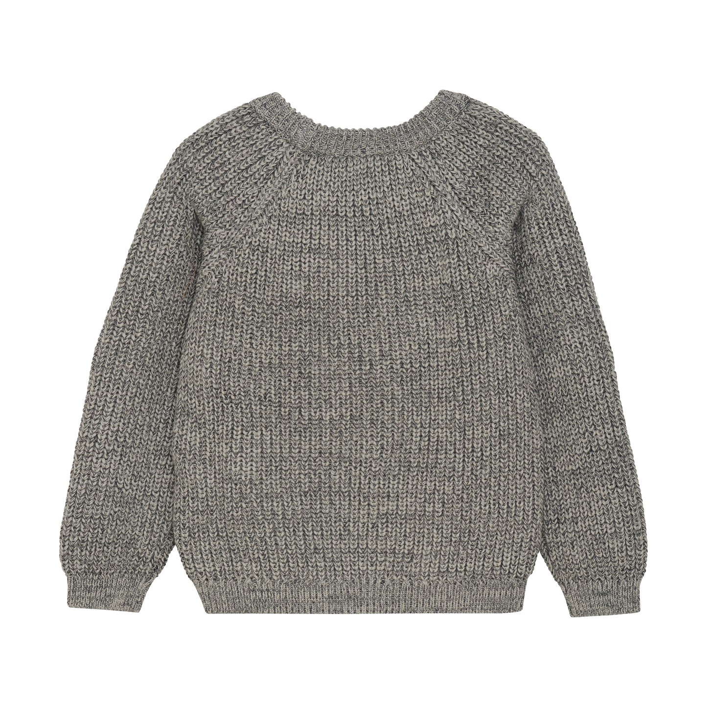 Minymo strik Pullover - Dark Gull Grey
