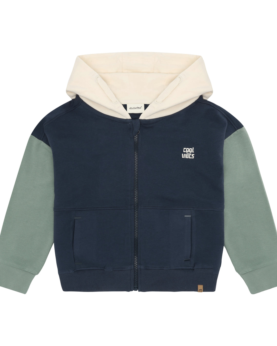 Minymo Sweat Cardigan LS - Odyssey-Gray
