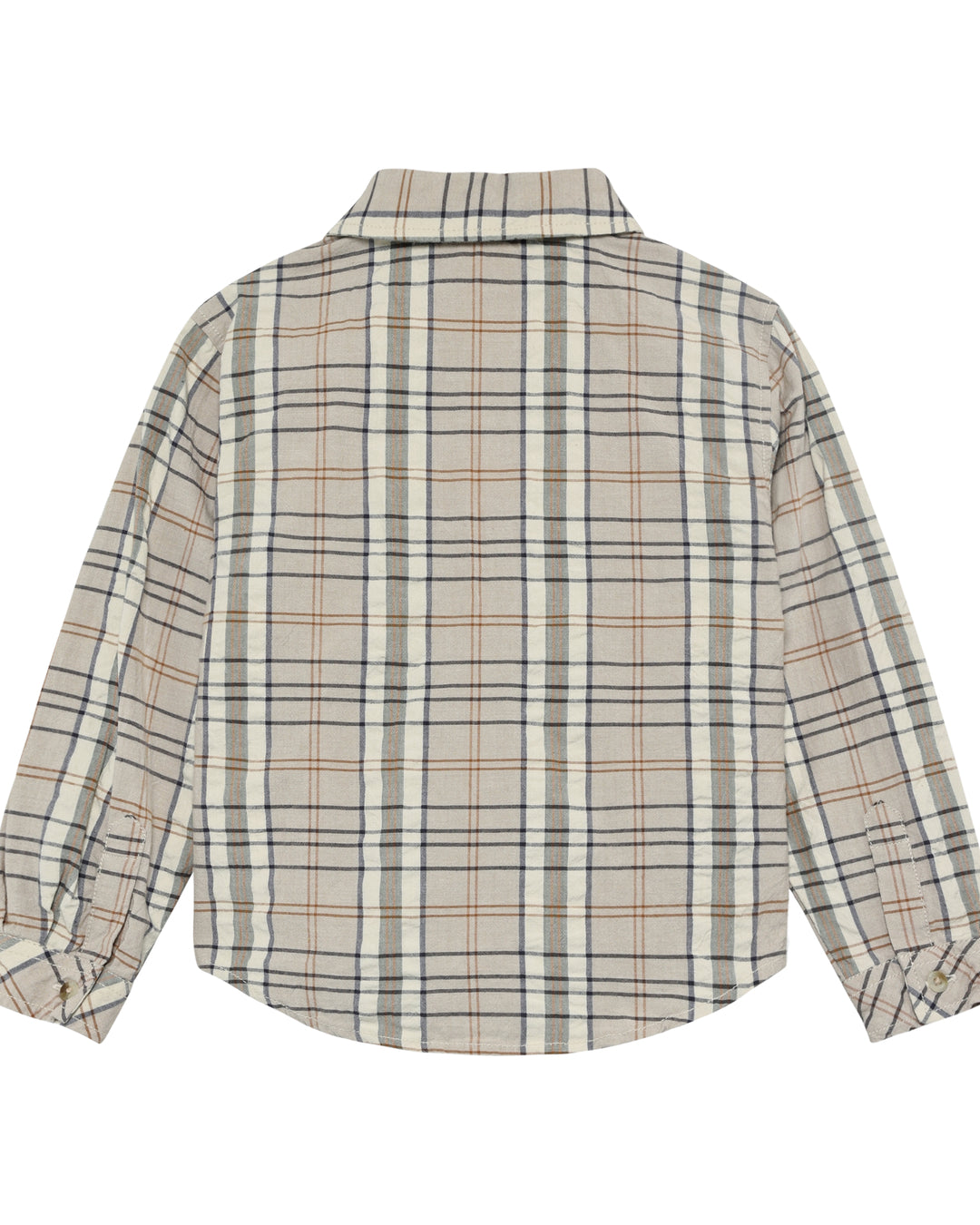 Minymo Check Skjorte LS - Crockery